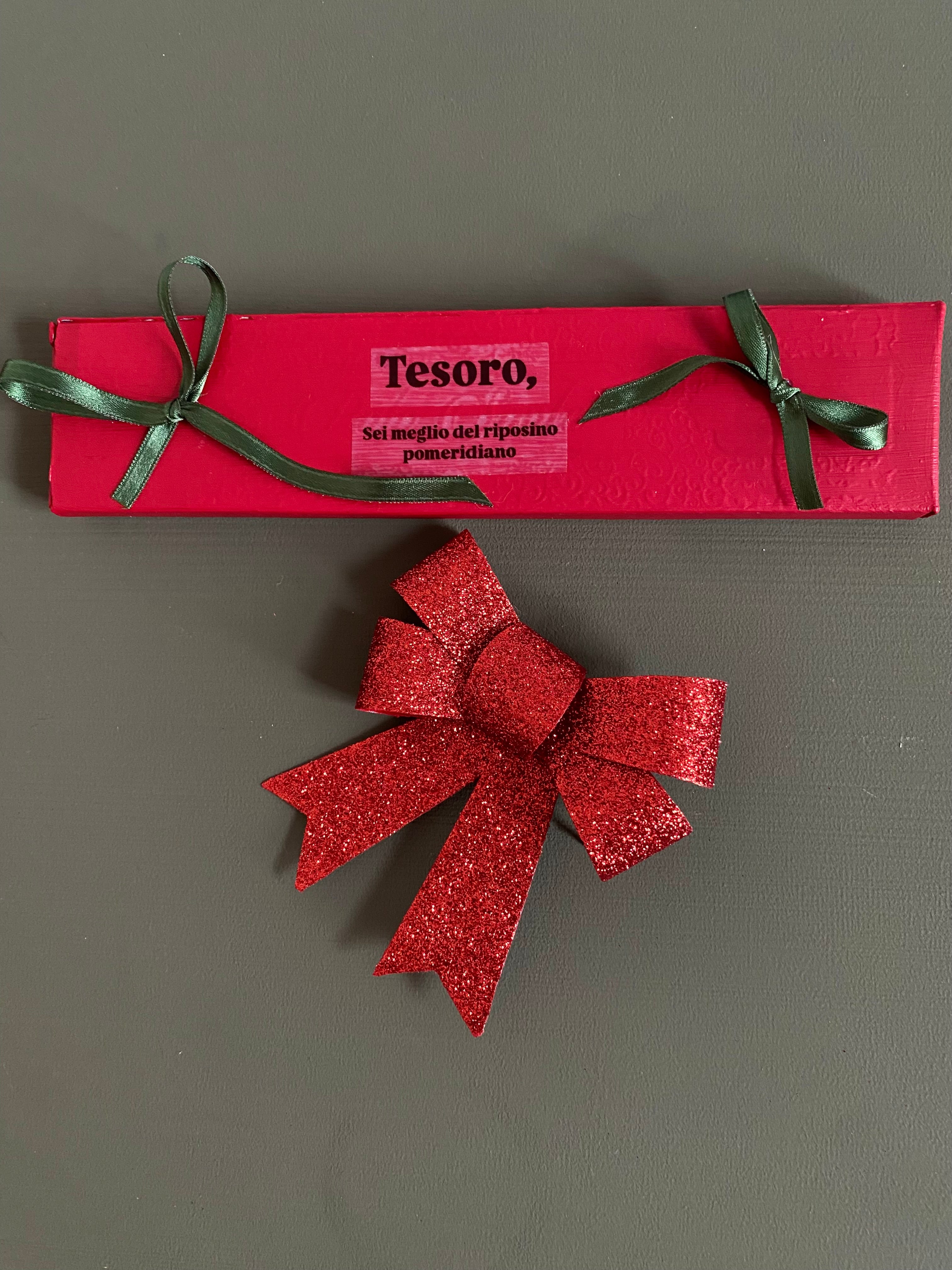 Boite à encens TESORO rouge