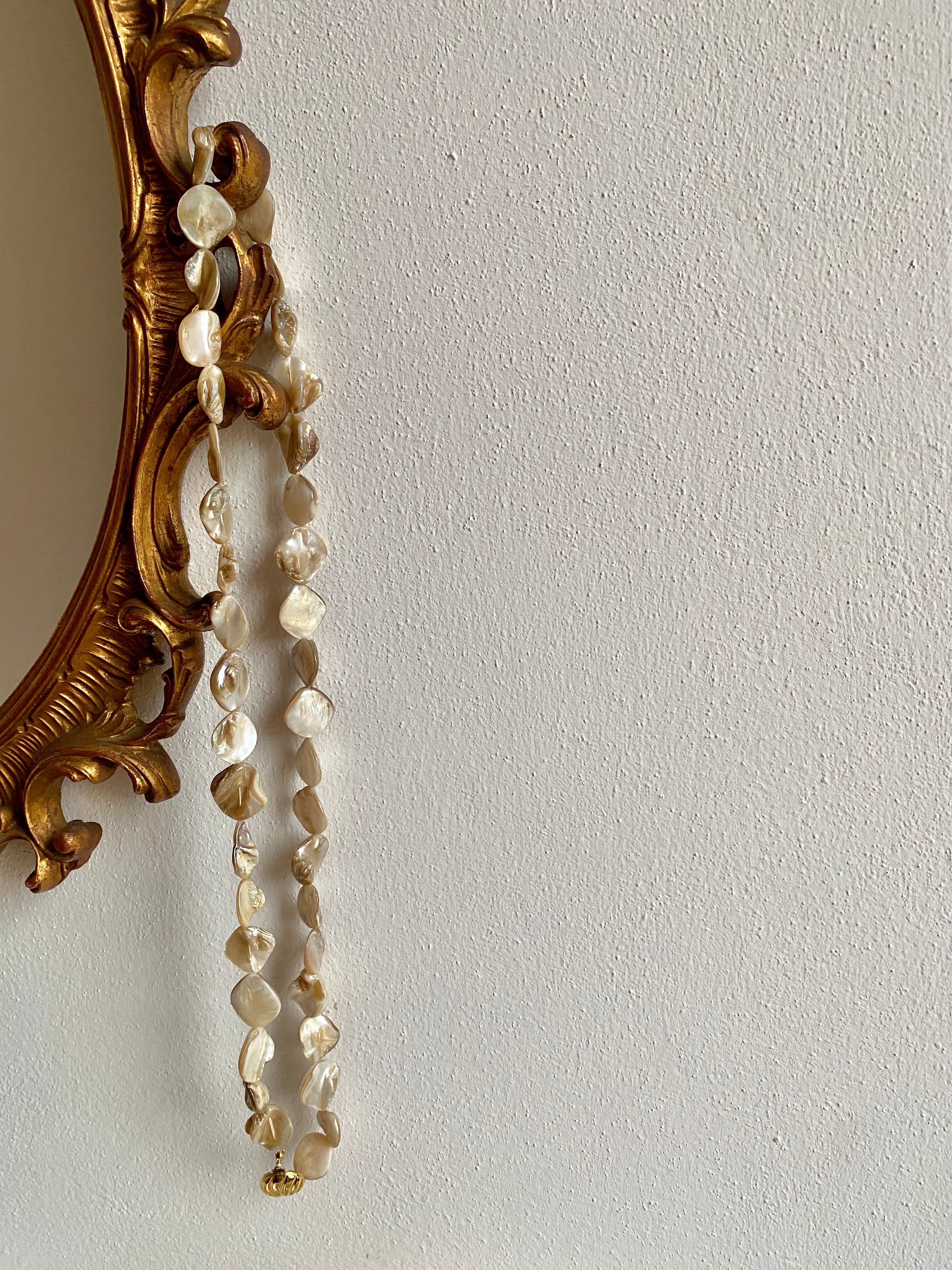 MAREA Parure in pura madreperla