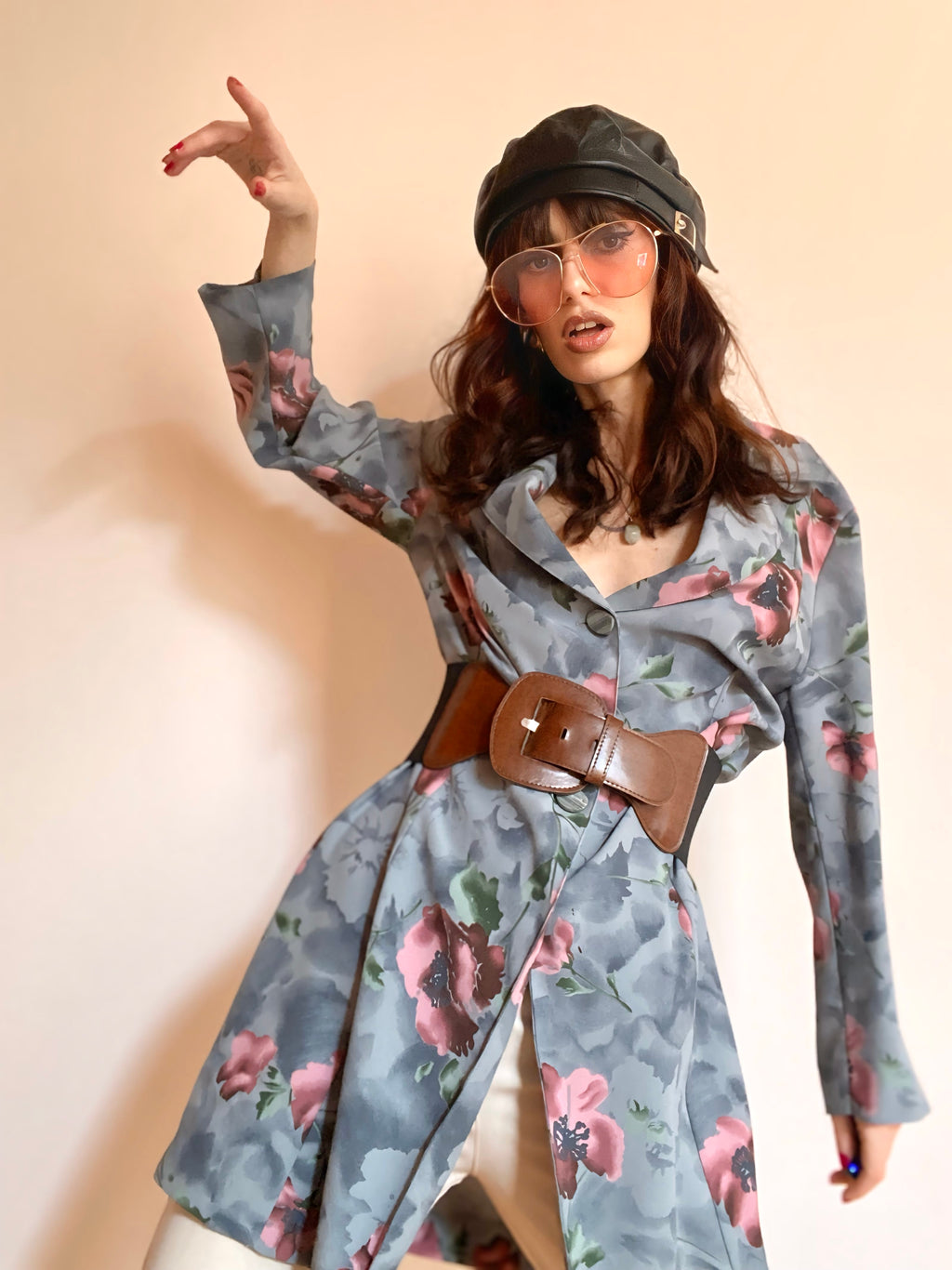 Blazer floreale leggero