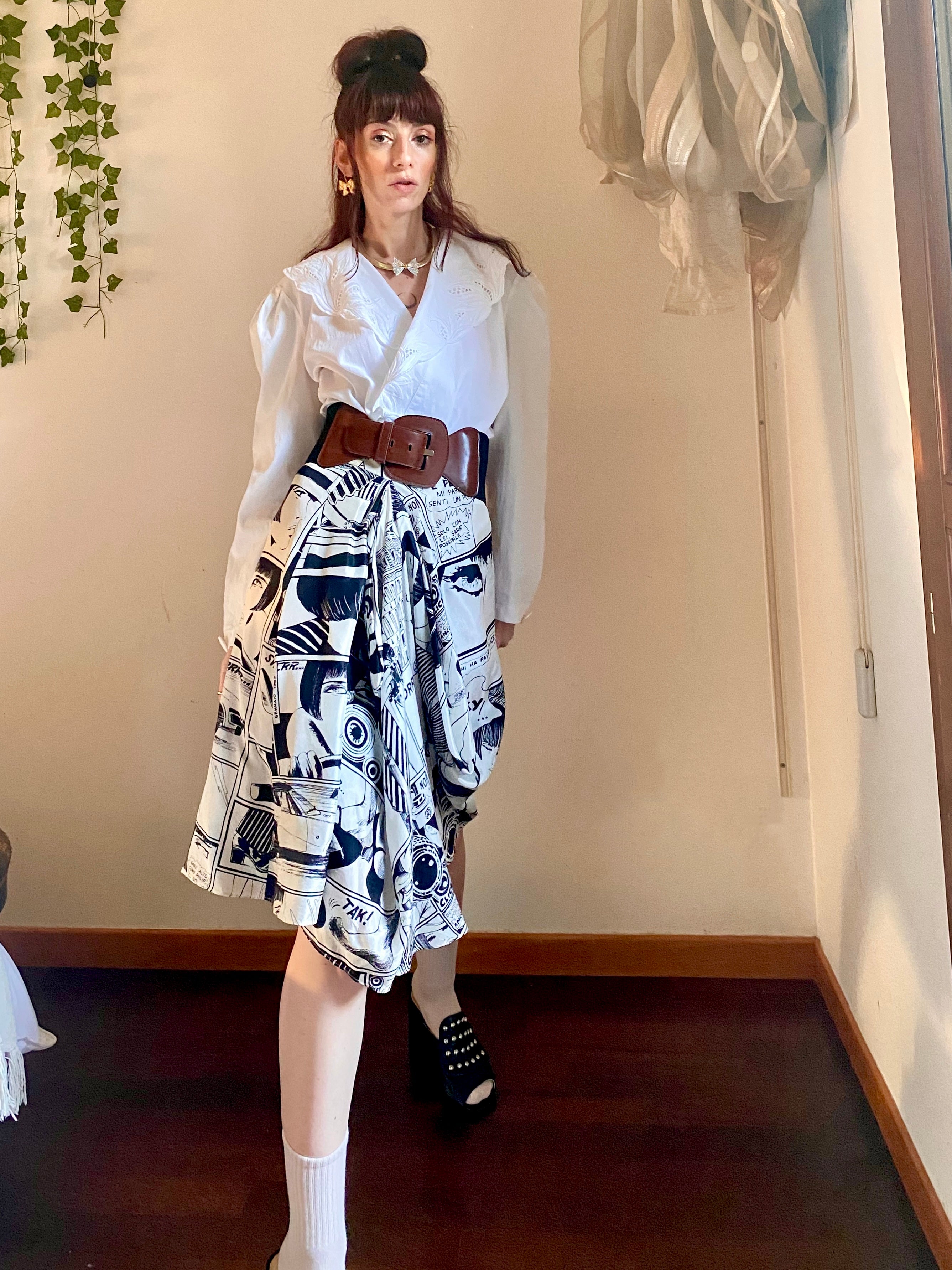 Gonna midi Valentina Guido Crepax by Iceberg