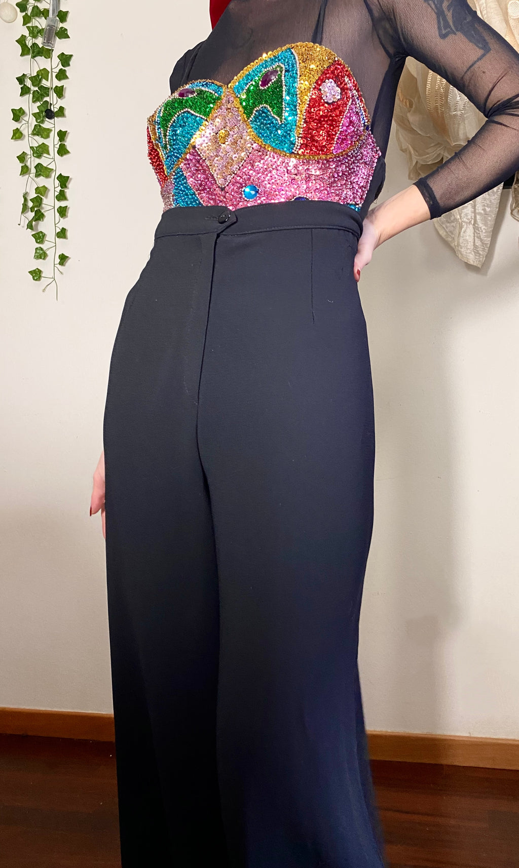 Pantaloni velati eleganti