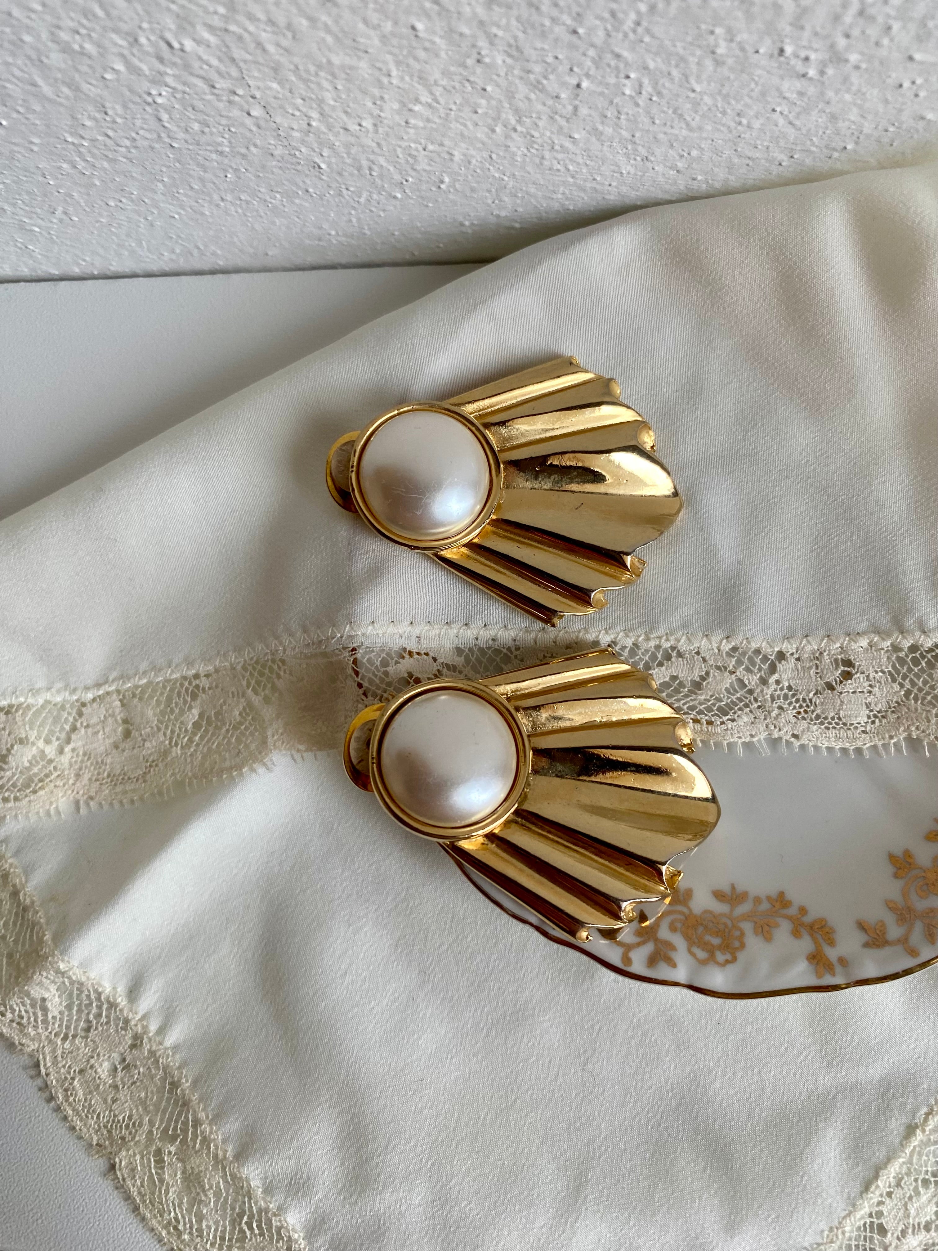 Boucles d'oreilles clips FAN