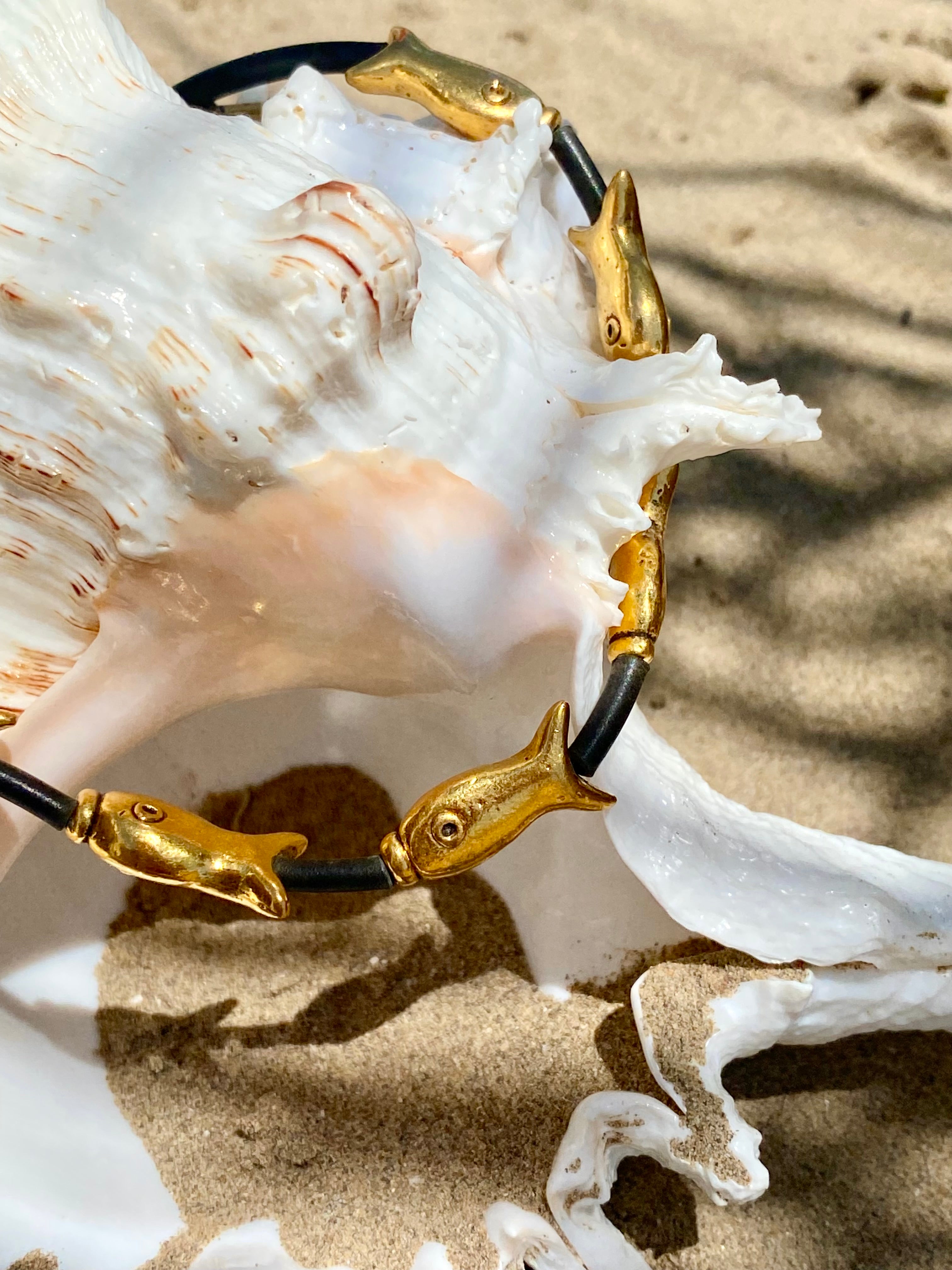 LAGUNA Collana girocollo con pesciolini