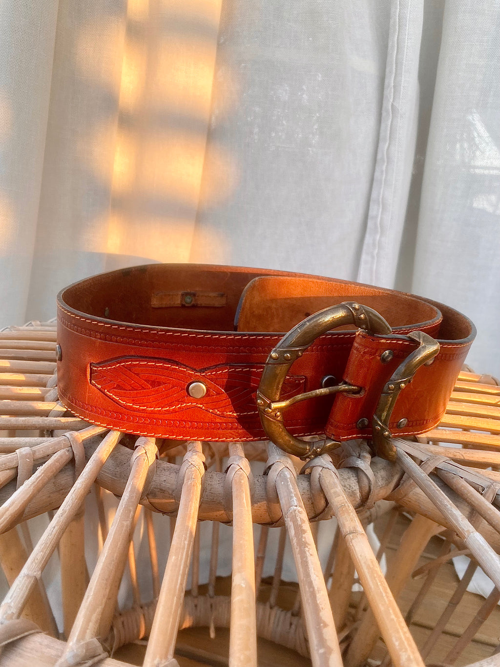 Cinturone in pelle country