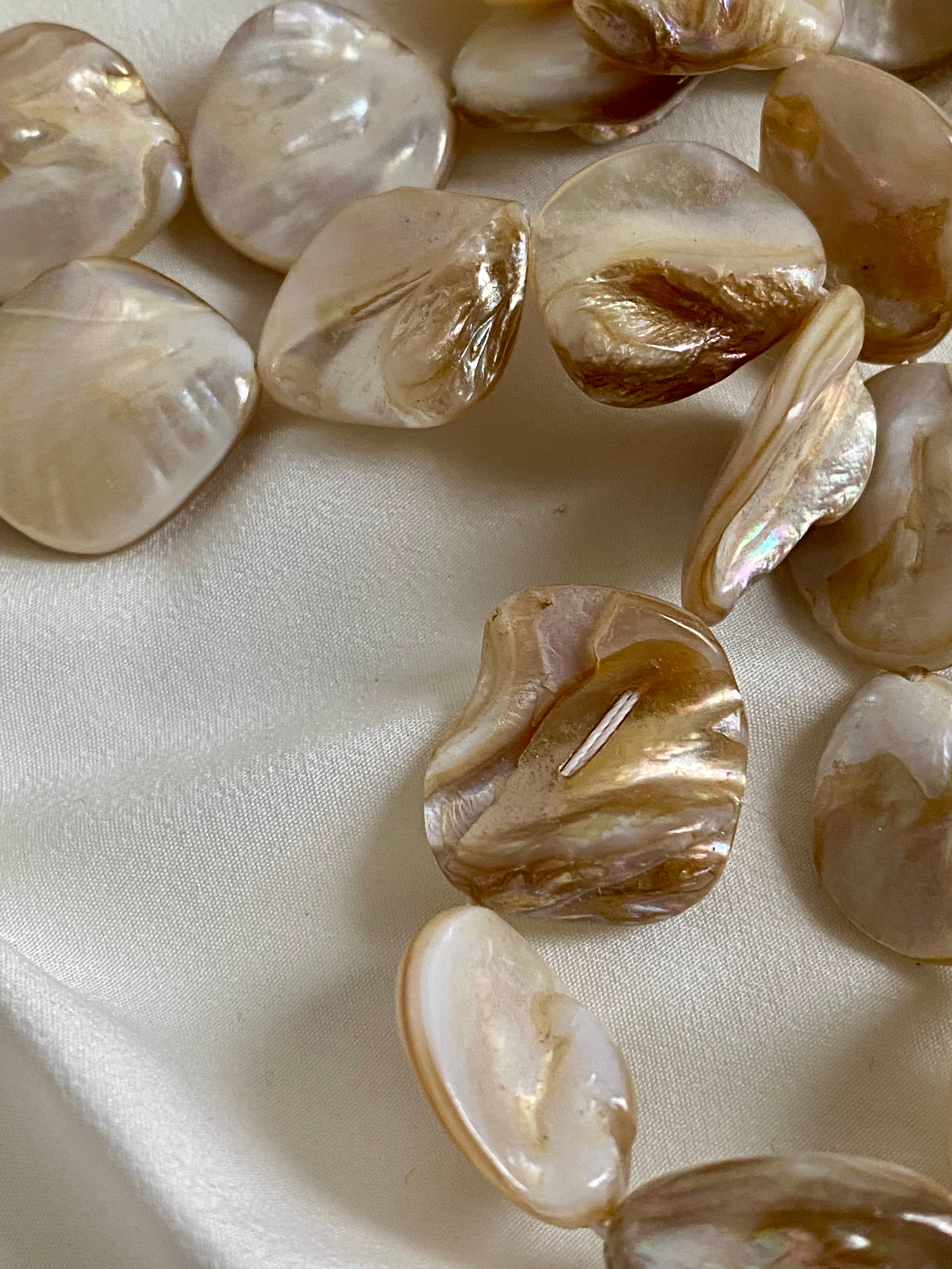 MAREA Parure in pura madreperla