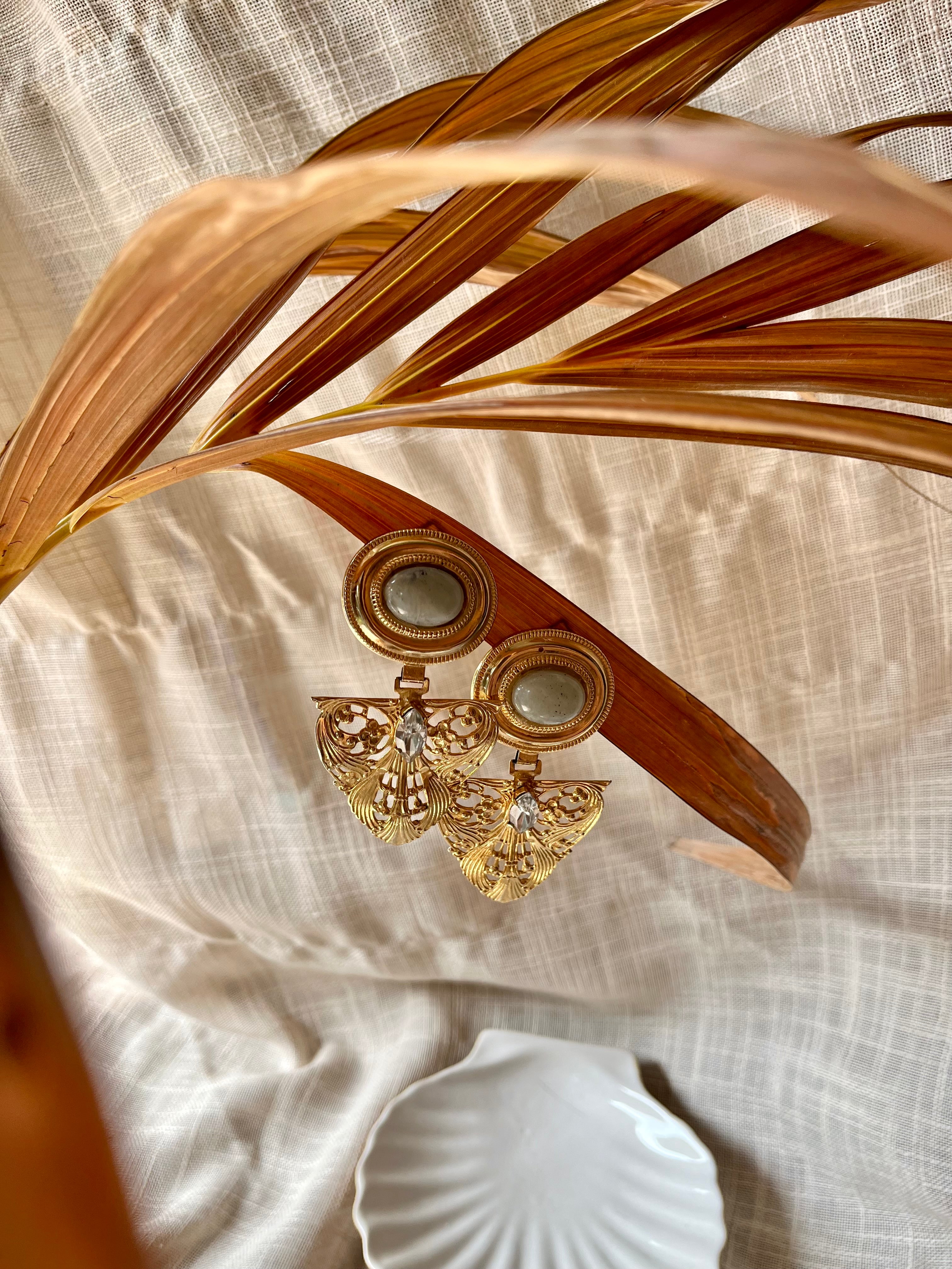 Boucles d'oreilles clips Vénus