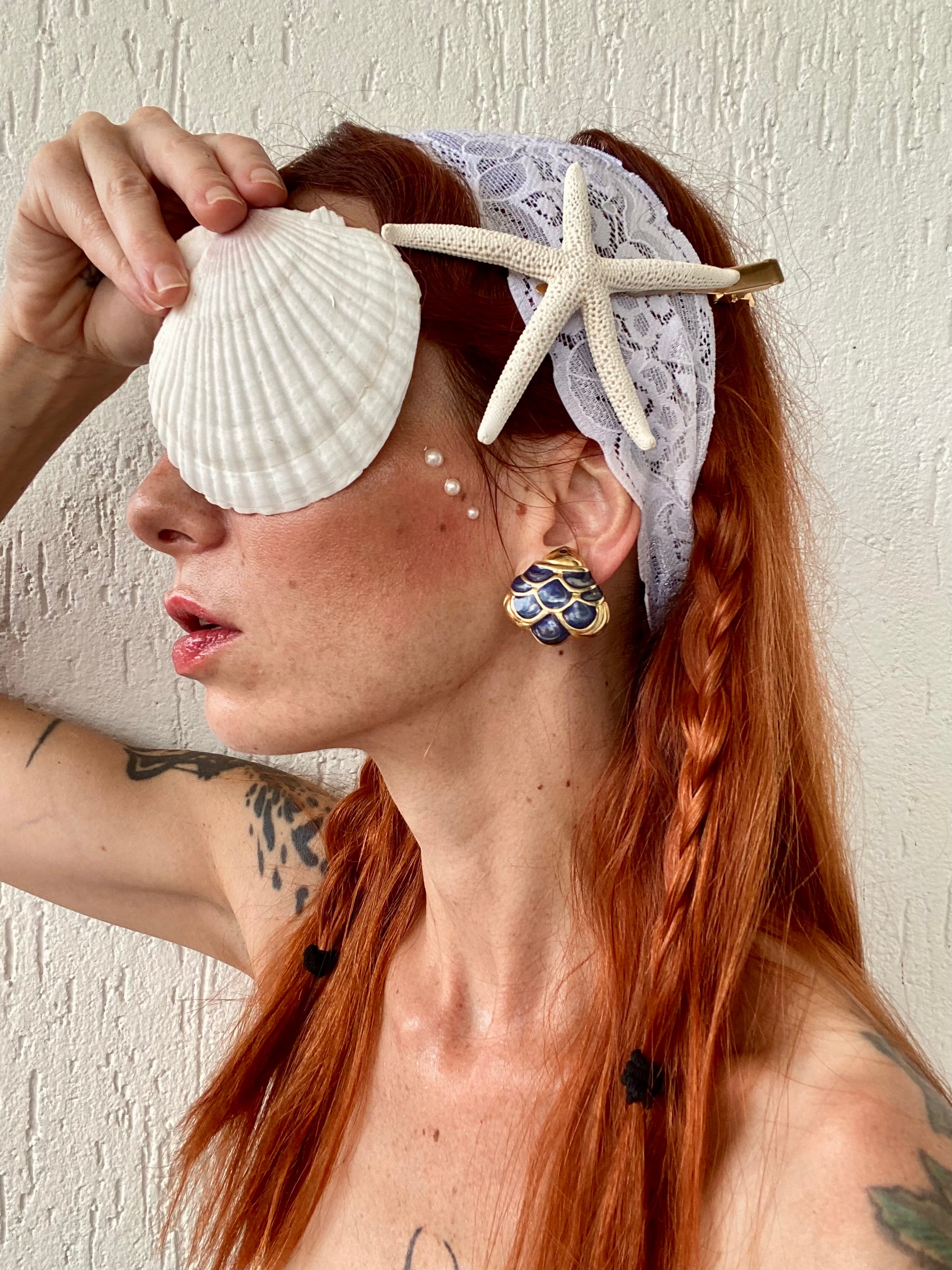 Nerina orecchini marini a clip