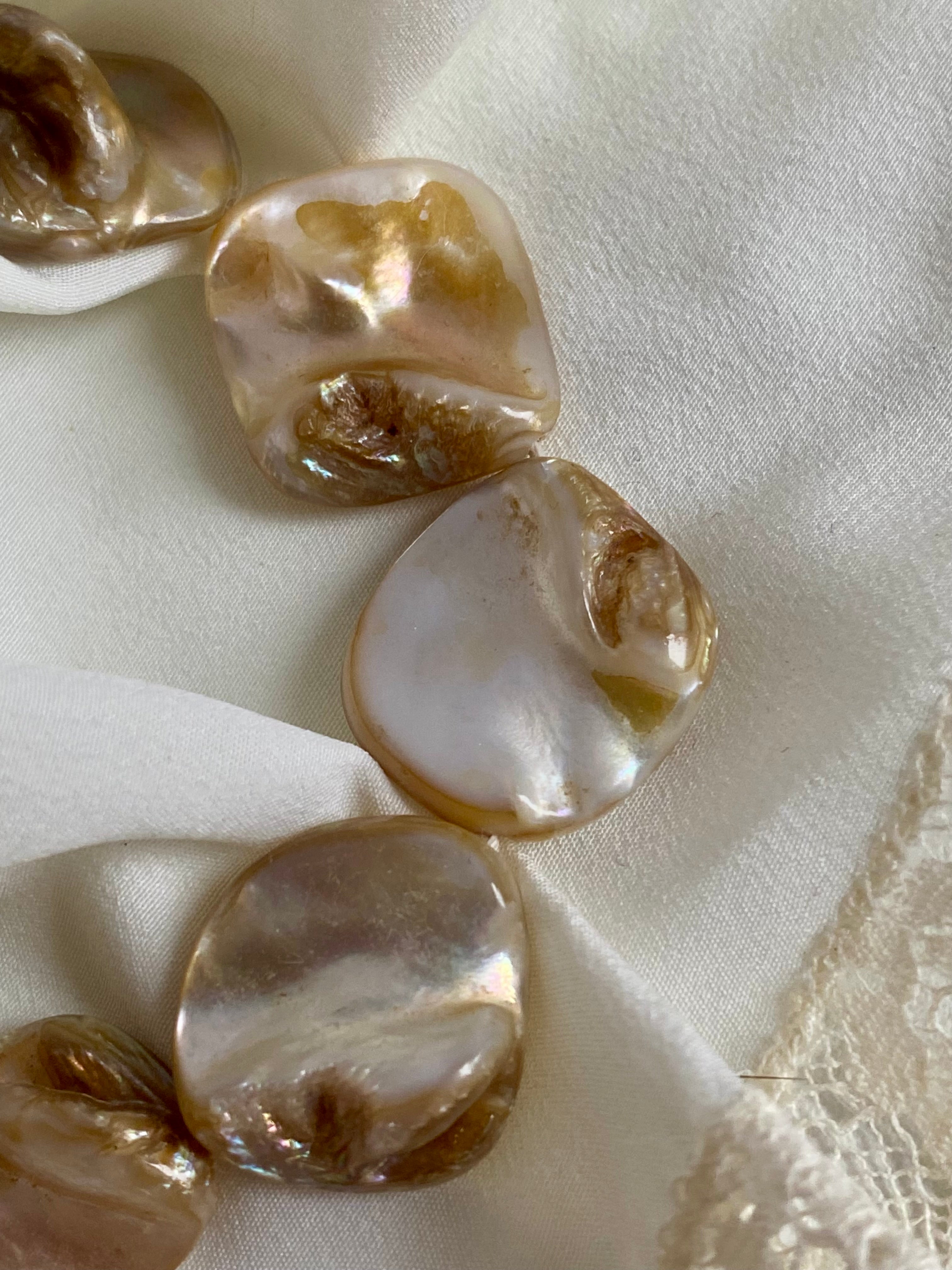 MAREA Parure in pura madreperla