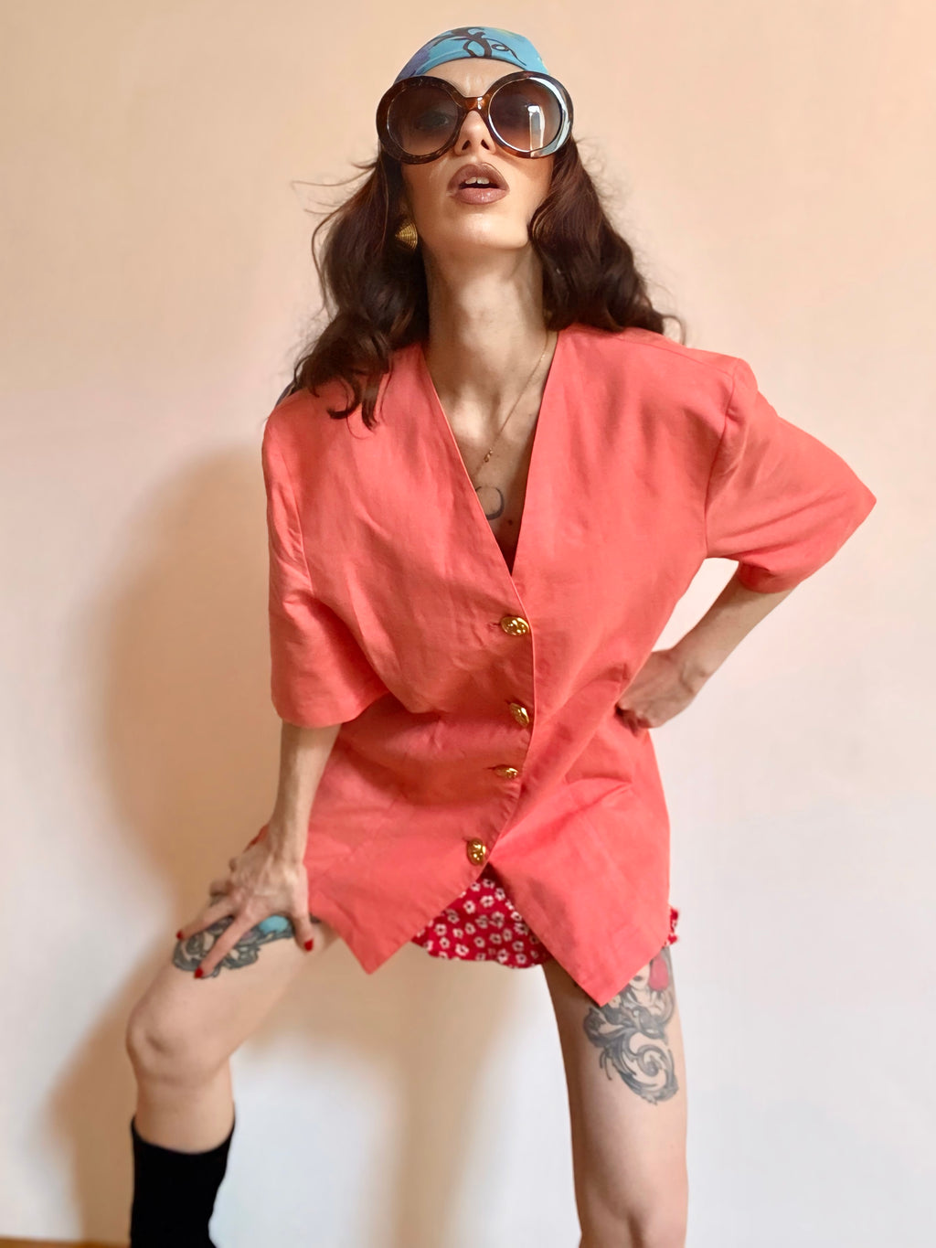 Blazer corallo