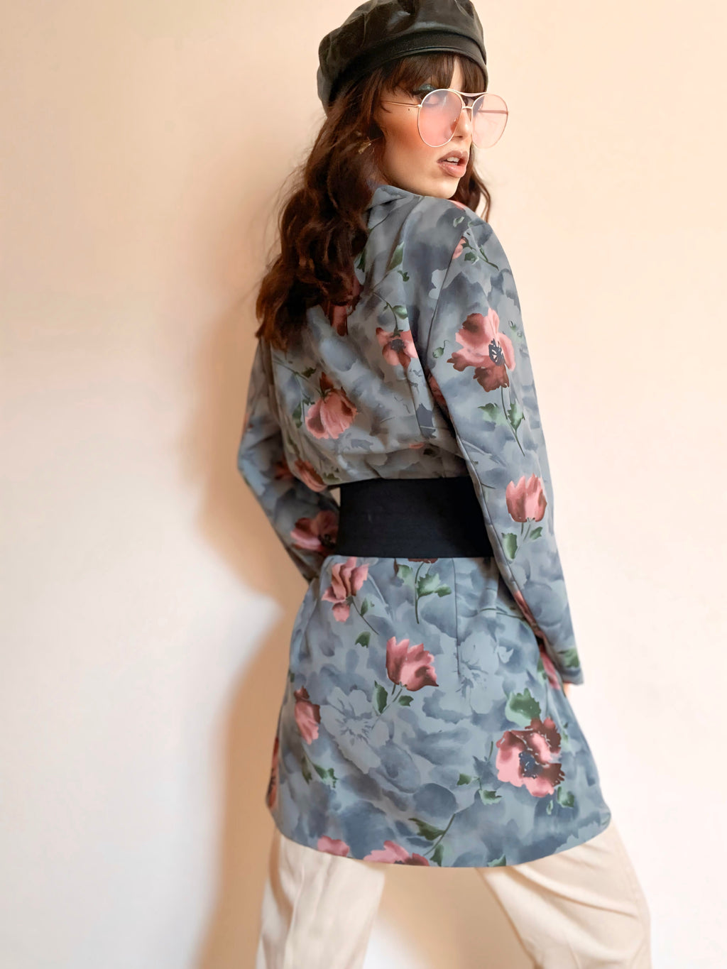 Blazer floreale leggero