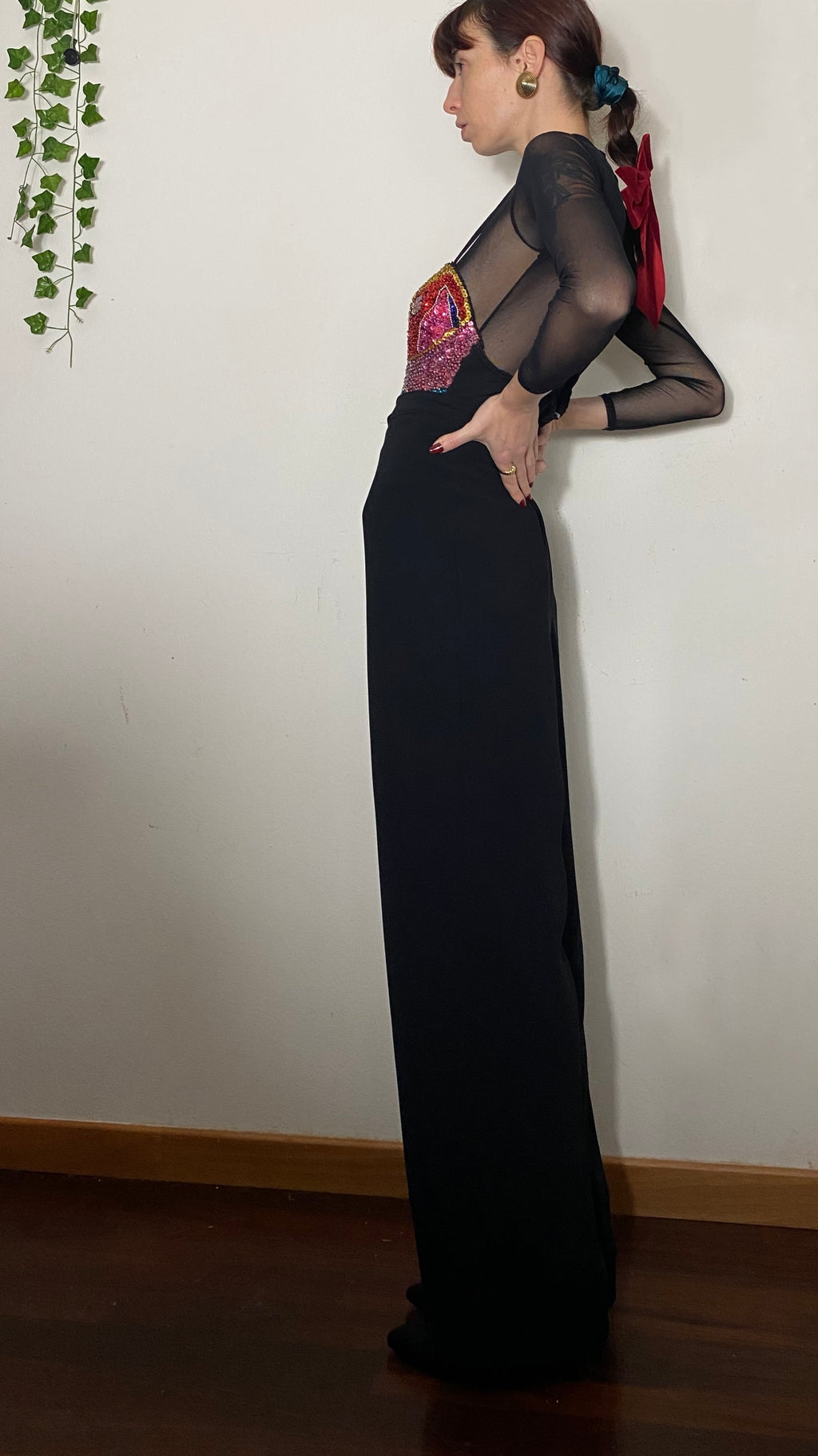 Pantaloni velati eleganti