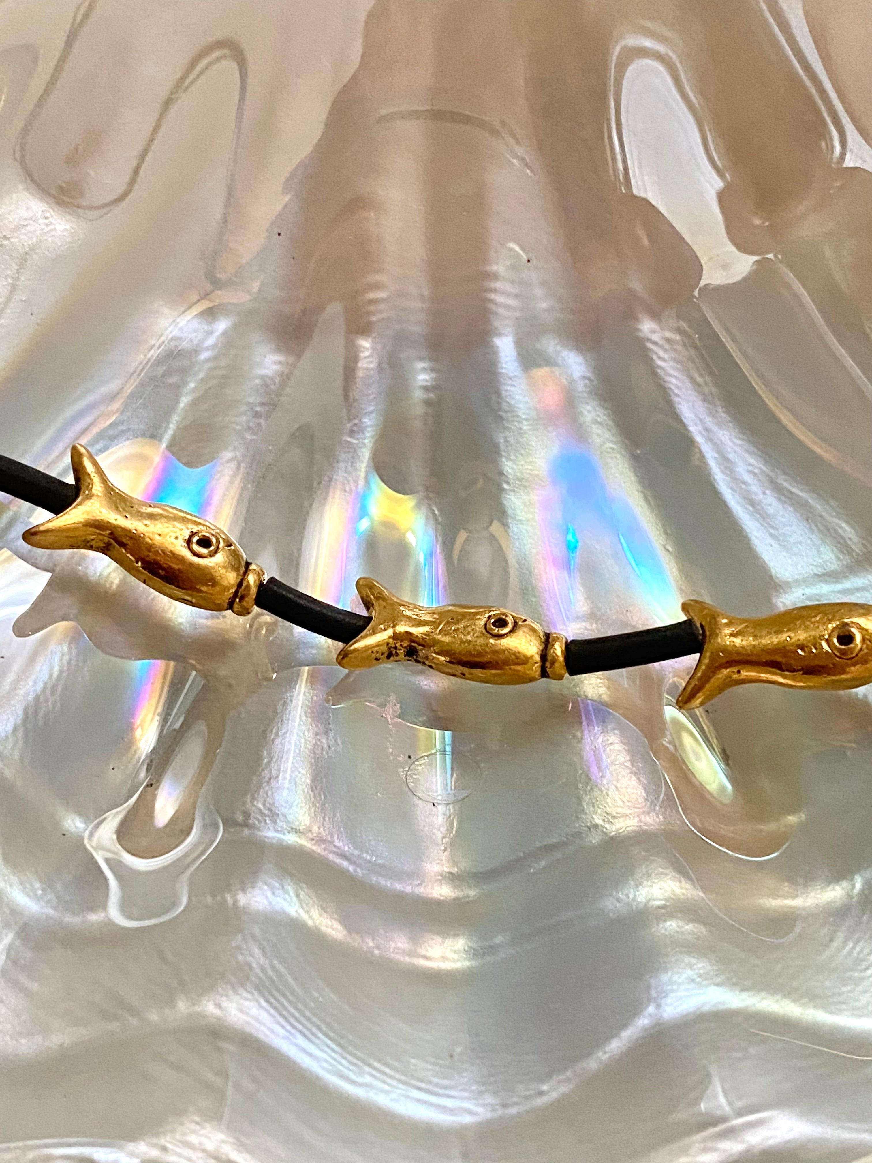 LAGUNA Collana girocollo con pesciolini