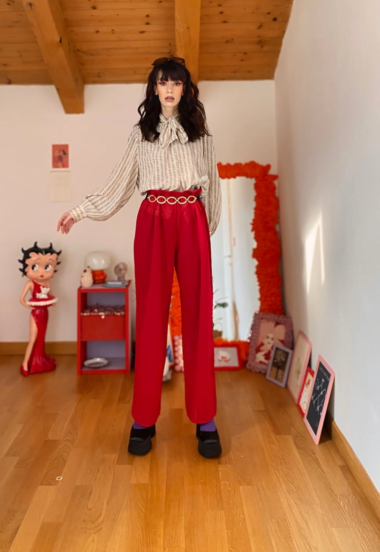 Pantalon transparent