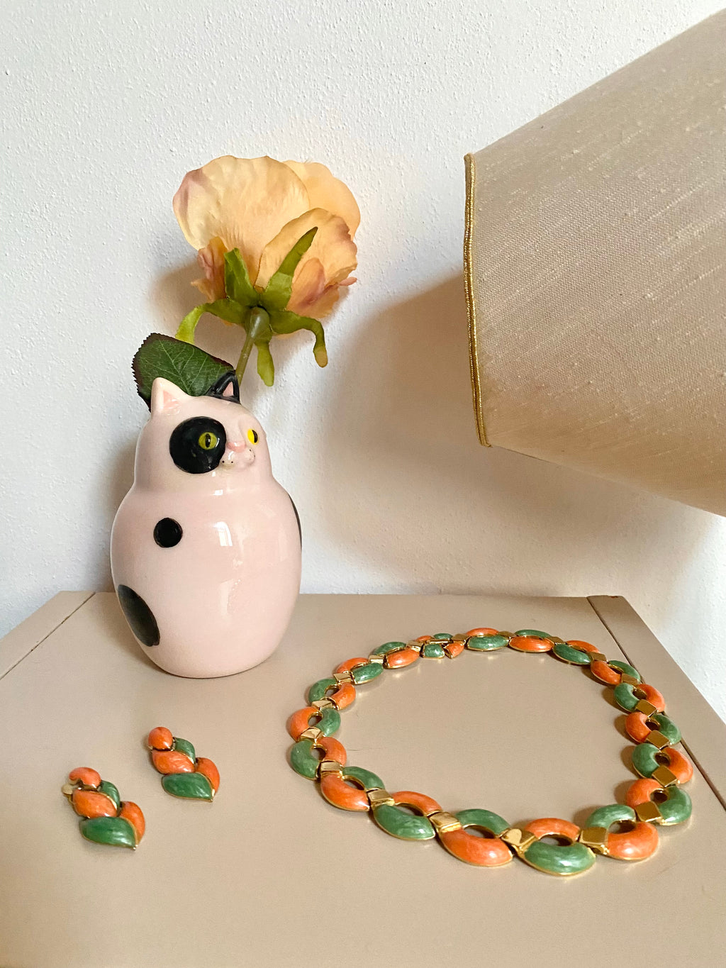 Parure 60s smaltata