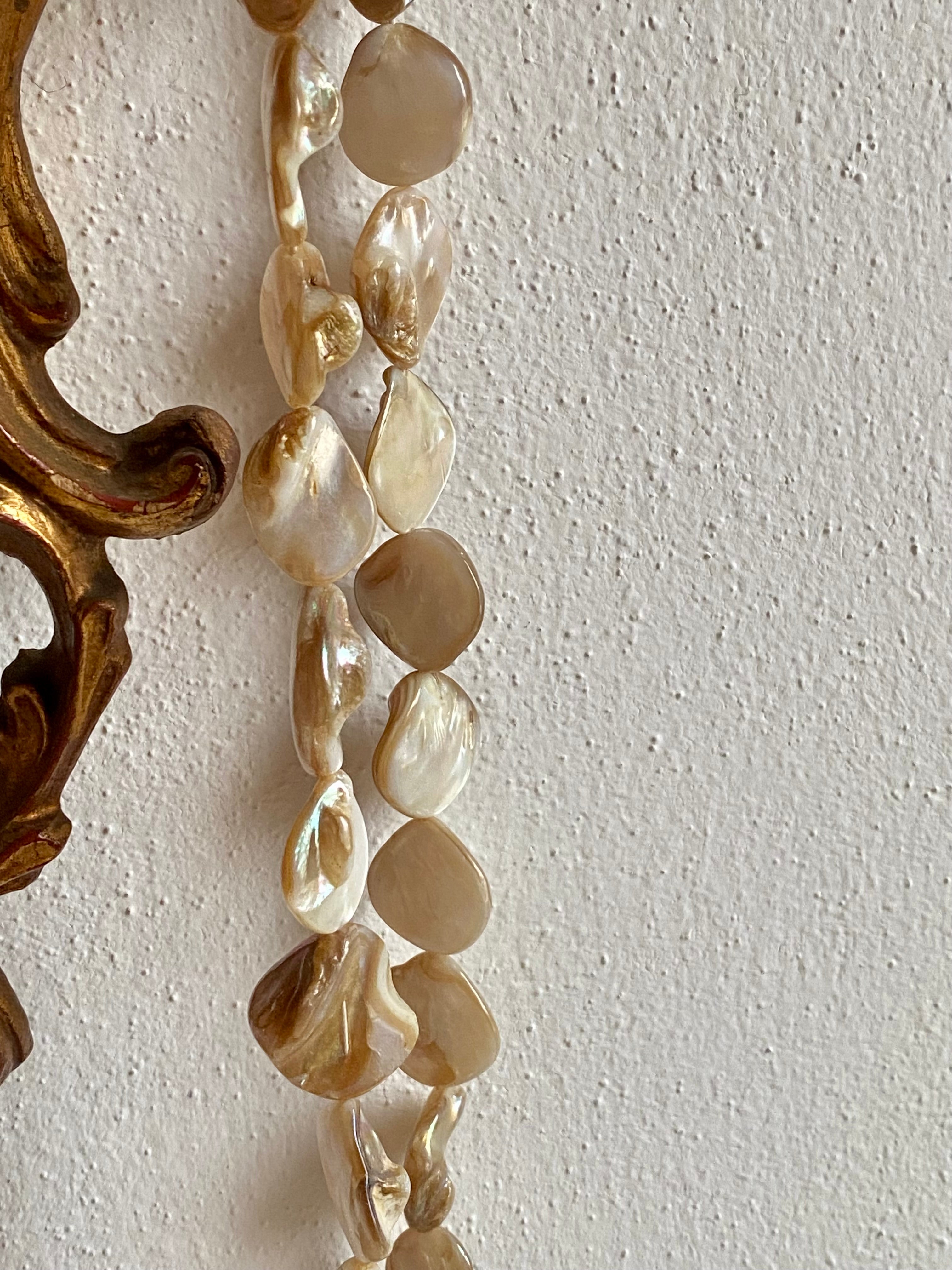 MAREA Parure in pura madreperla