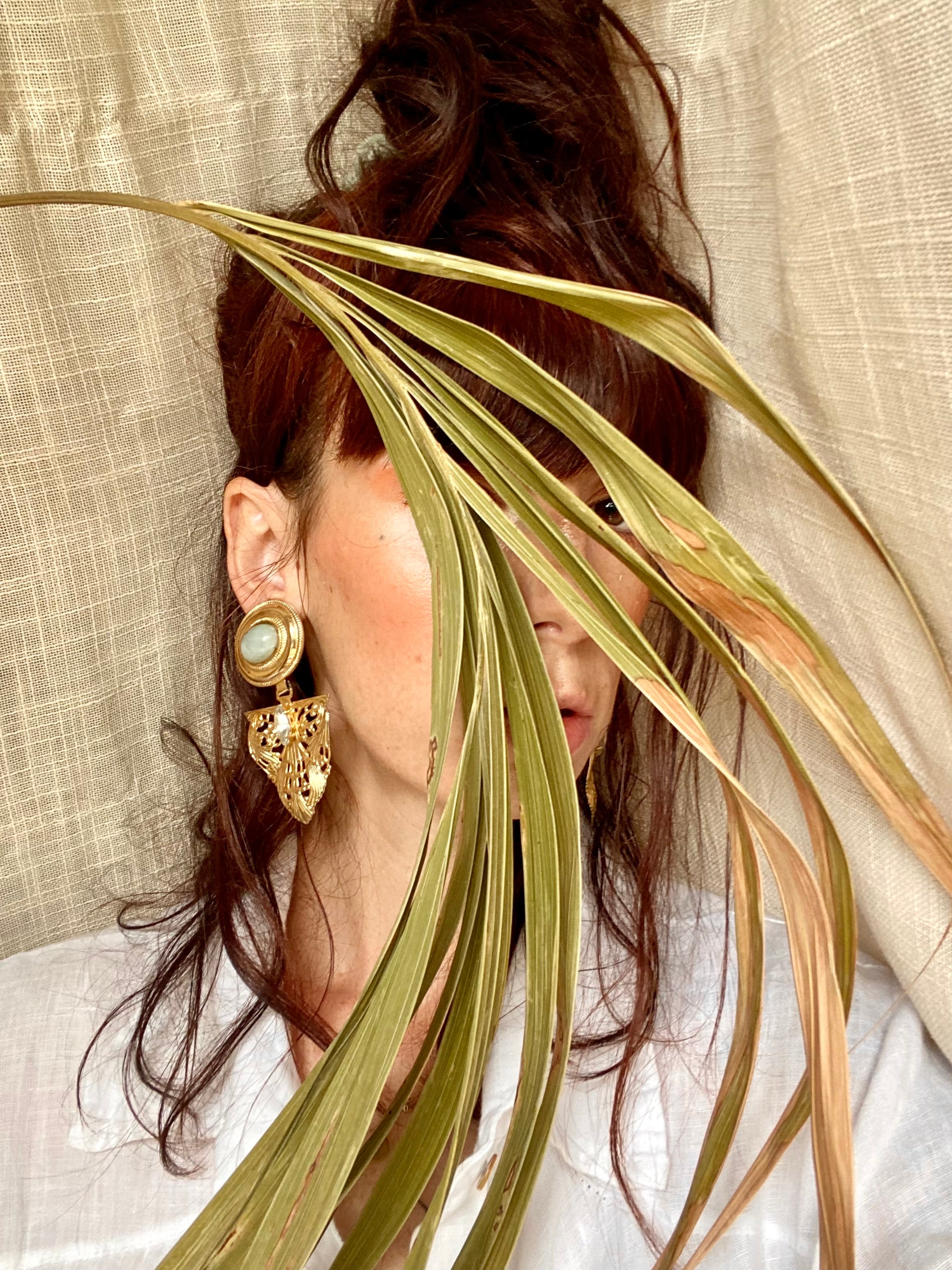 Boucles d'oreilles clips Vénus