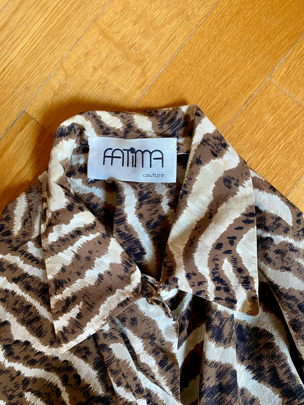Camicia zebrata
