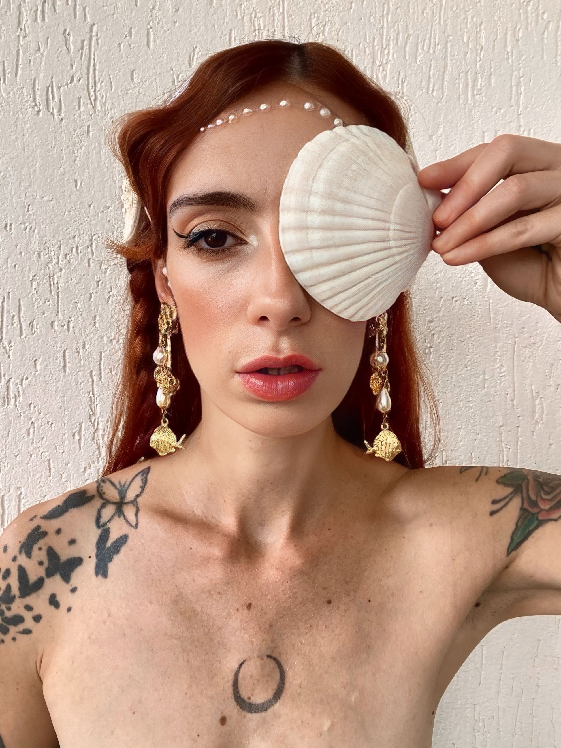 Galatea orecchini pendenti a clip