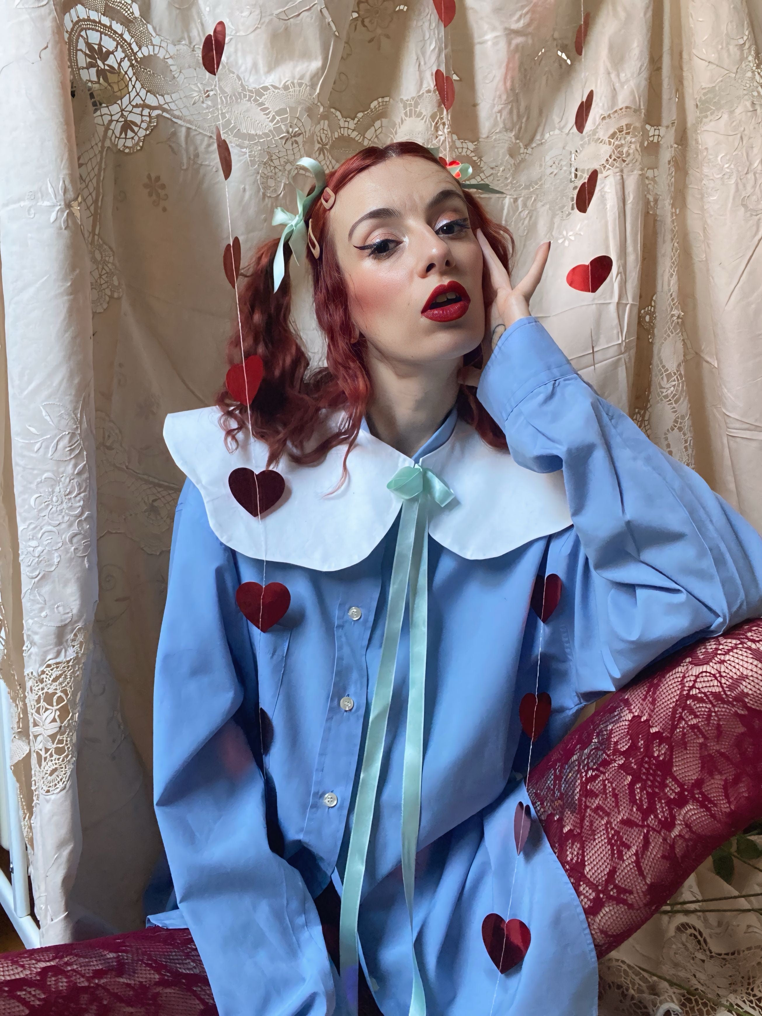 Maxi colletto Peter pan