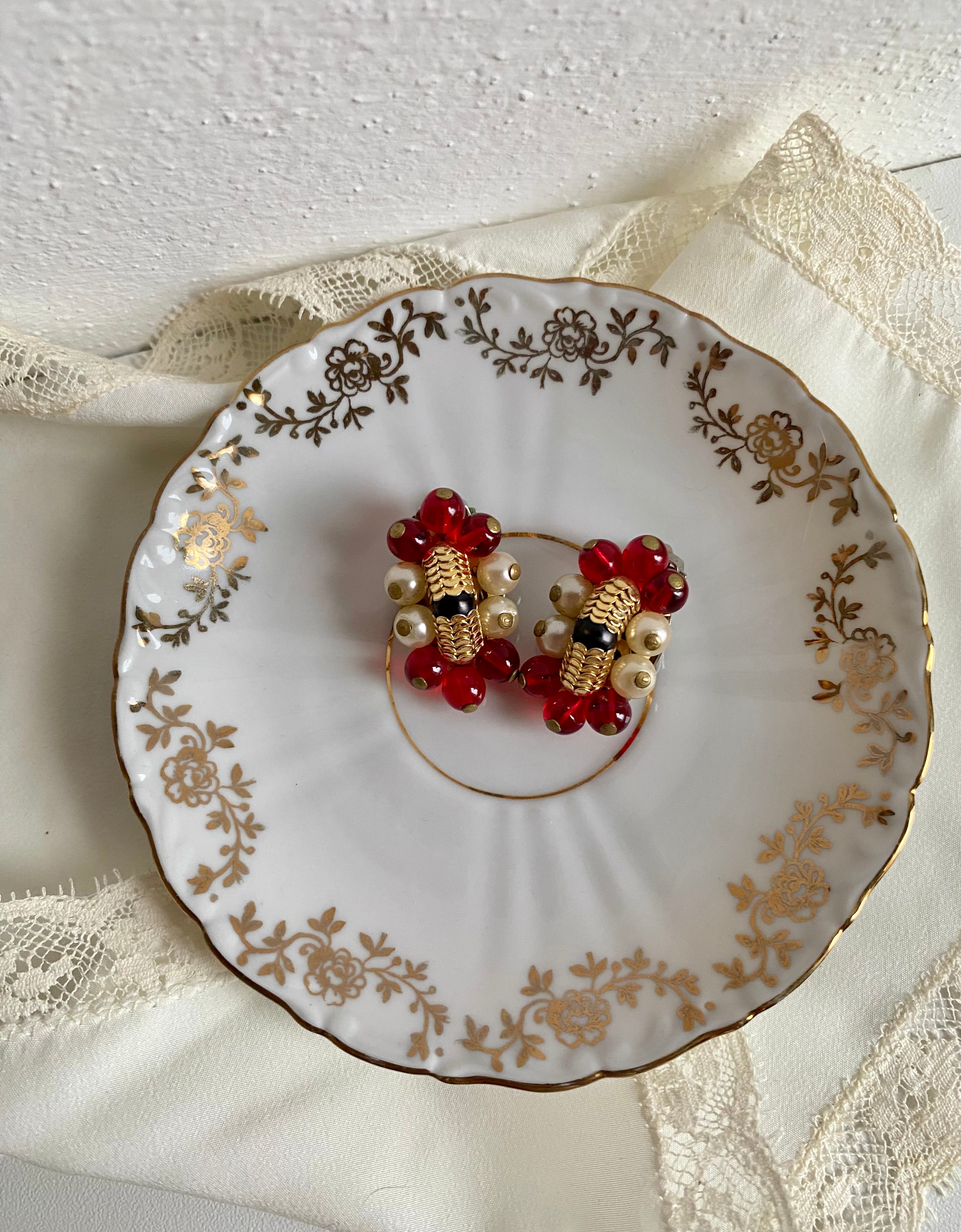 Orecchini a bottone bombati