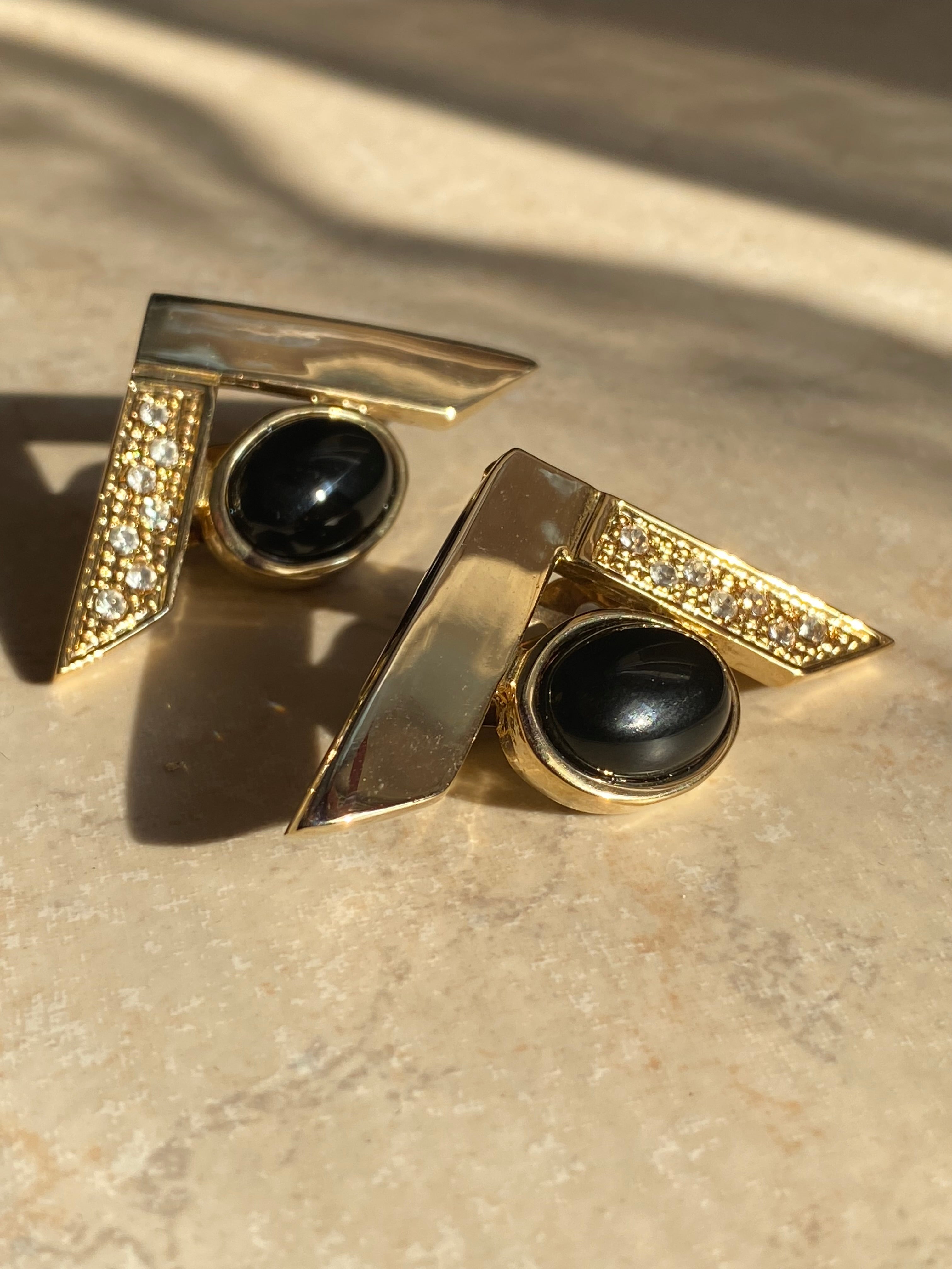 Orecchini triangolo a clip