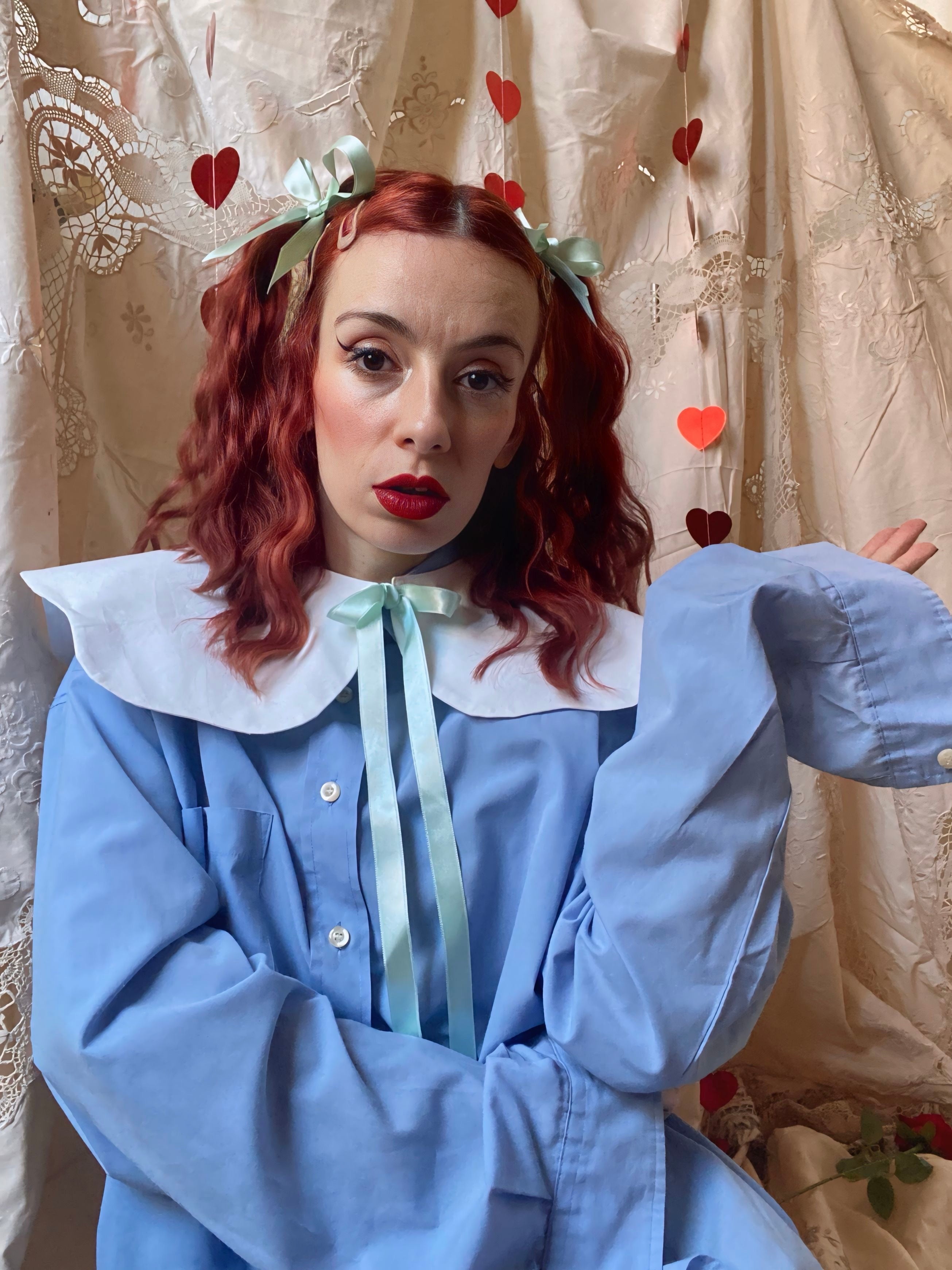 Maxi colletto Peter pan