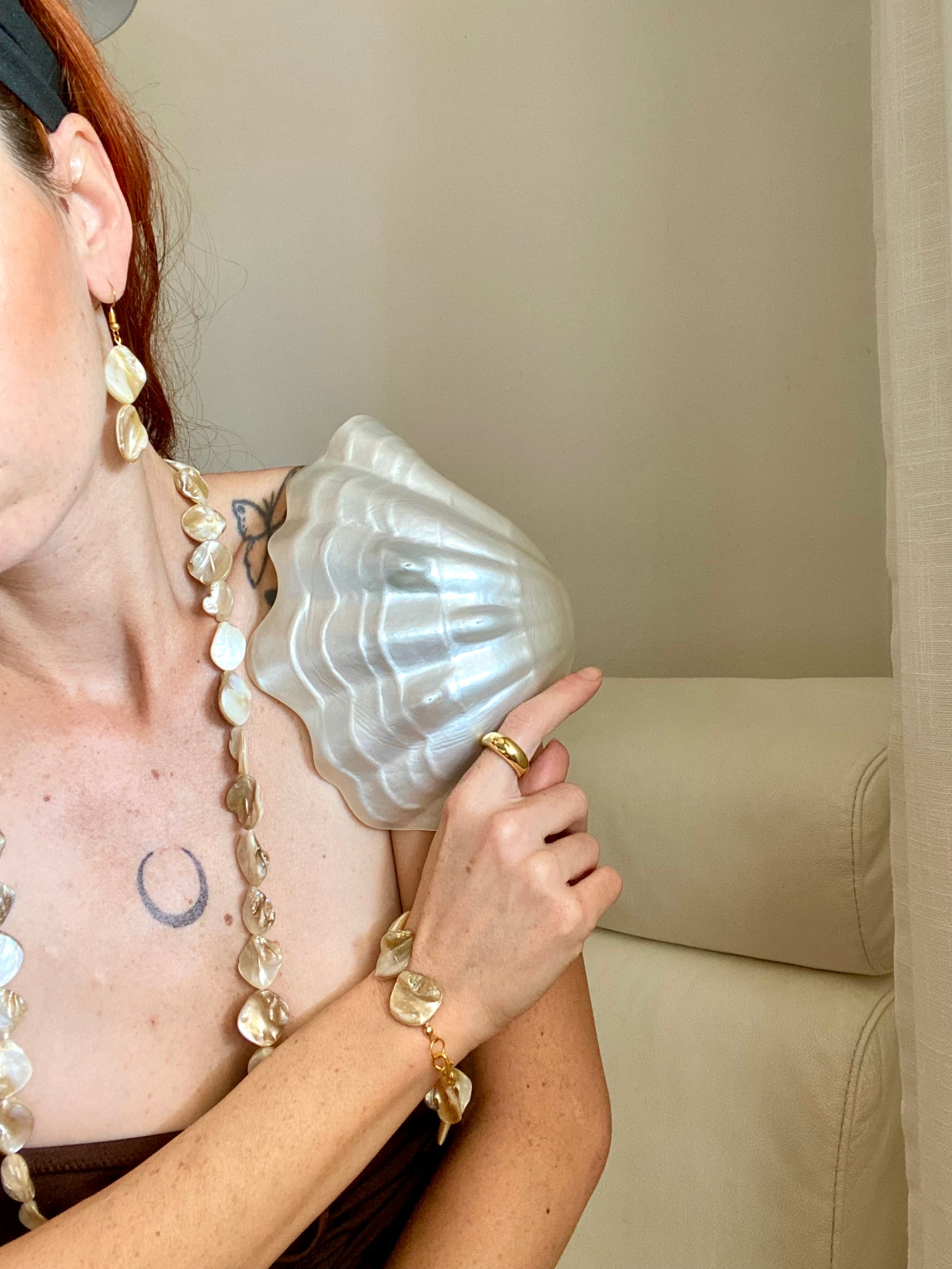 MAREA Parure pure nacre