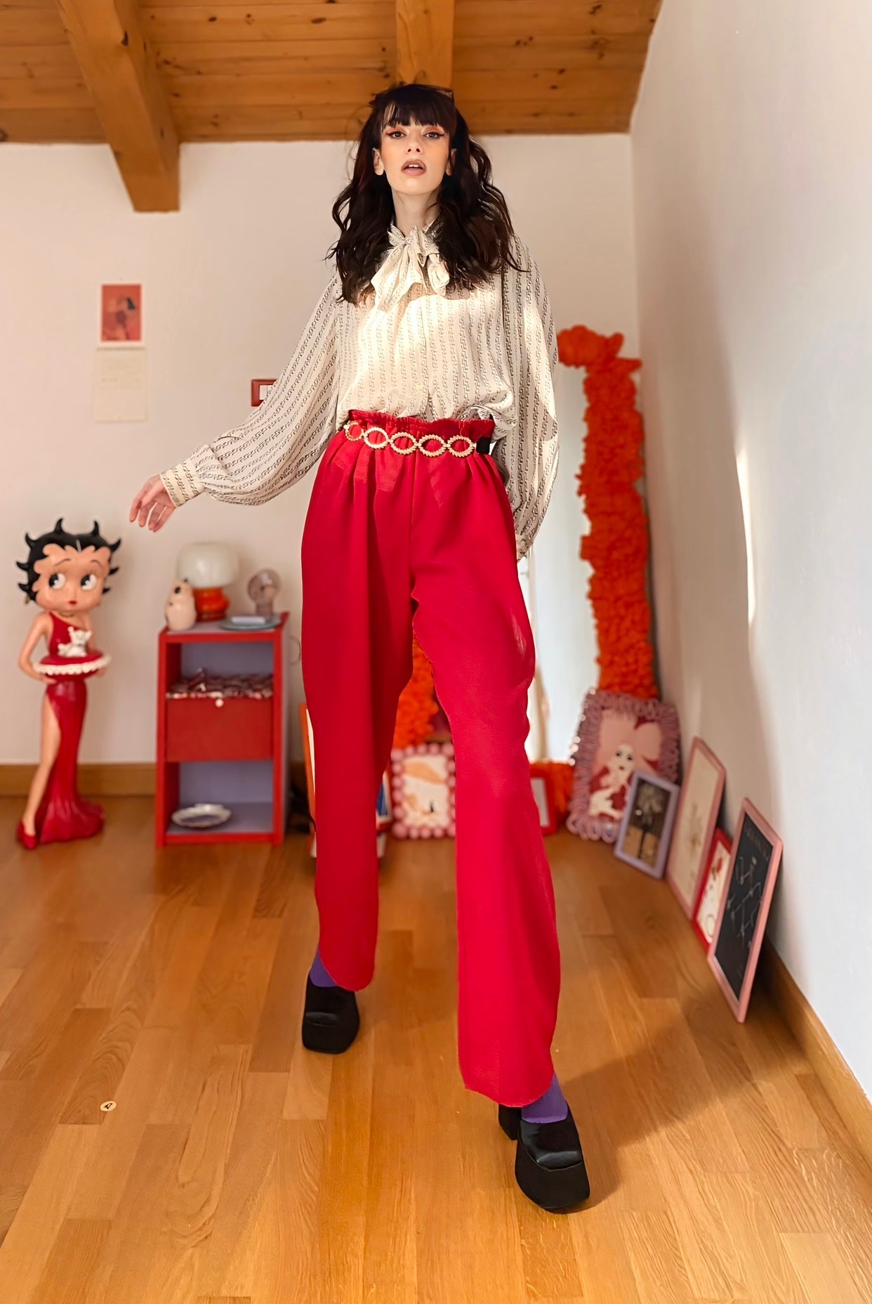 Pantalon transparent