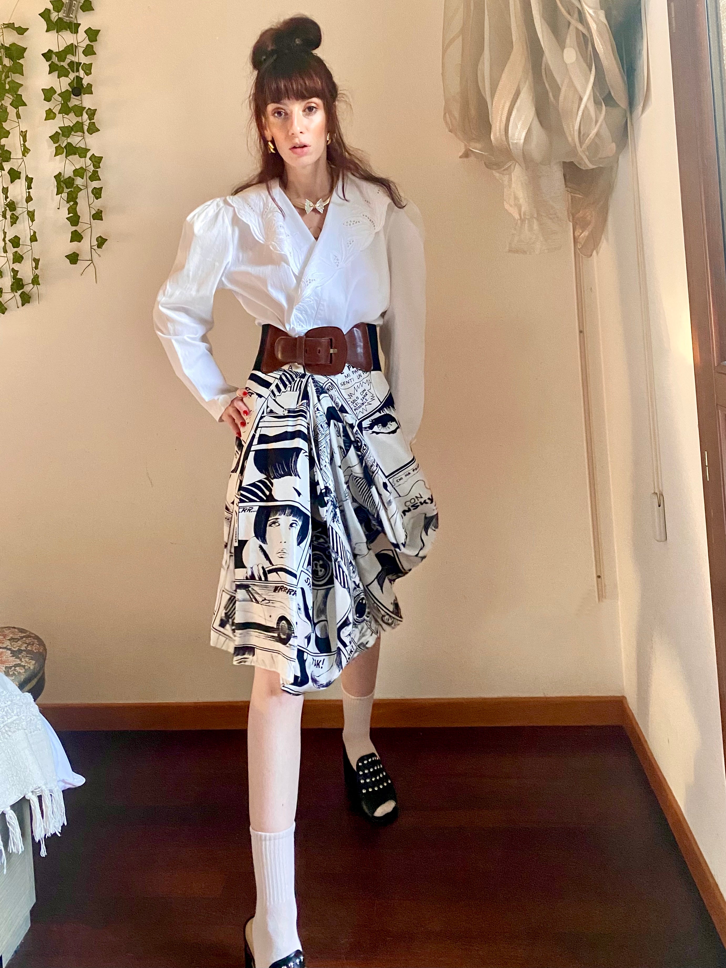 Gonna midi Valentina Guido Crepax by Iceberg