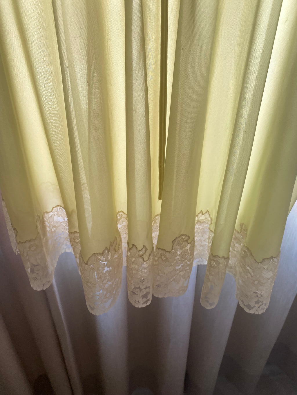 Baby doll lime con pizzo