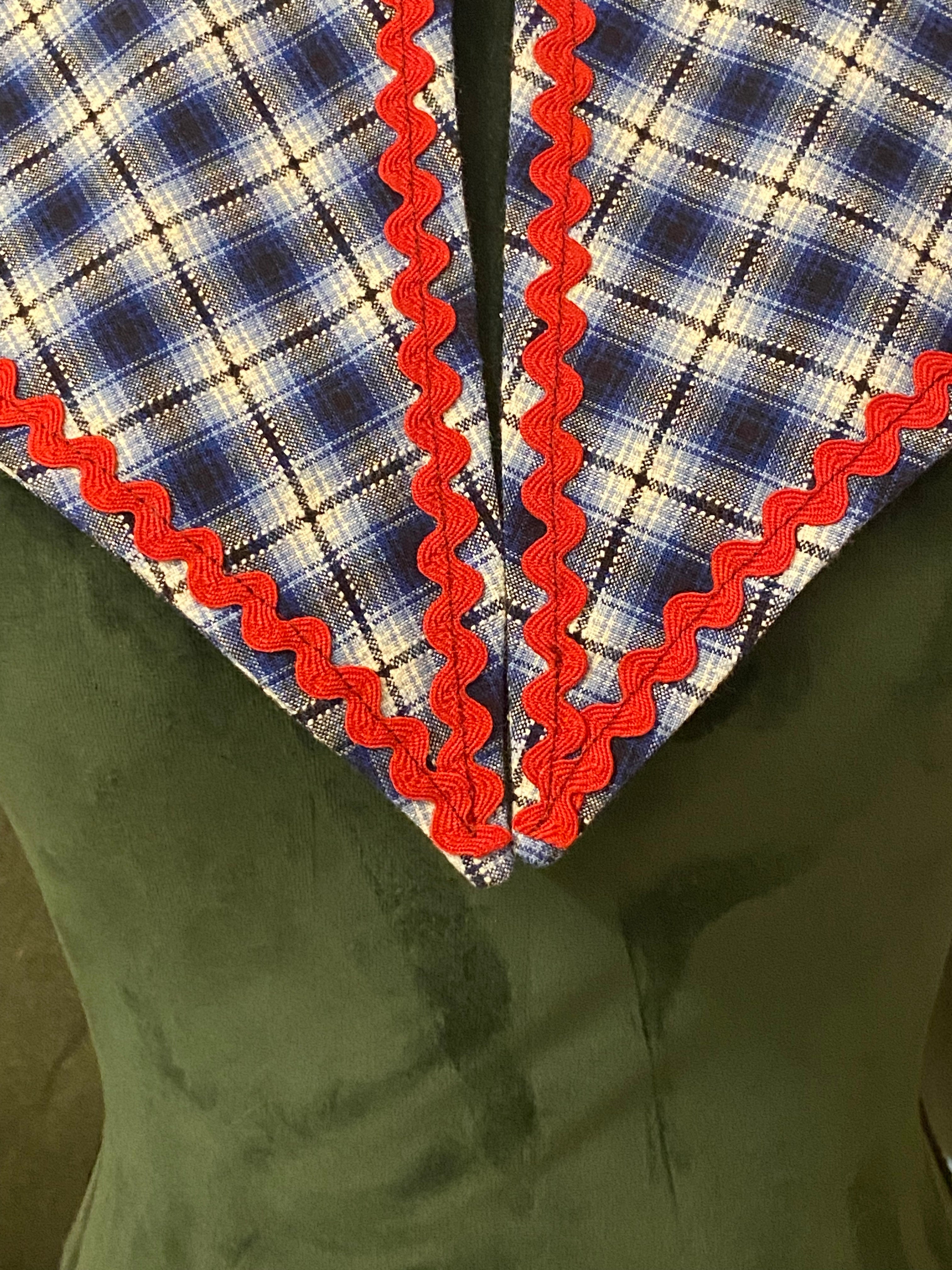 Maxi colletto alla marinara a punta