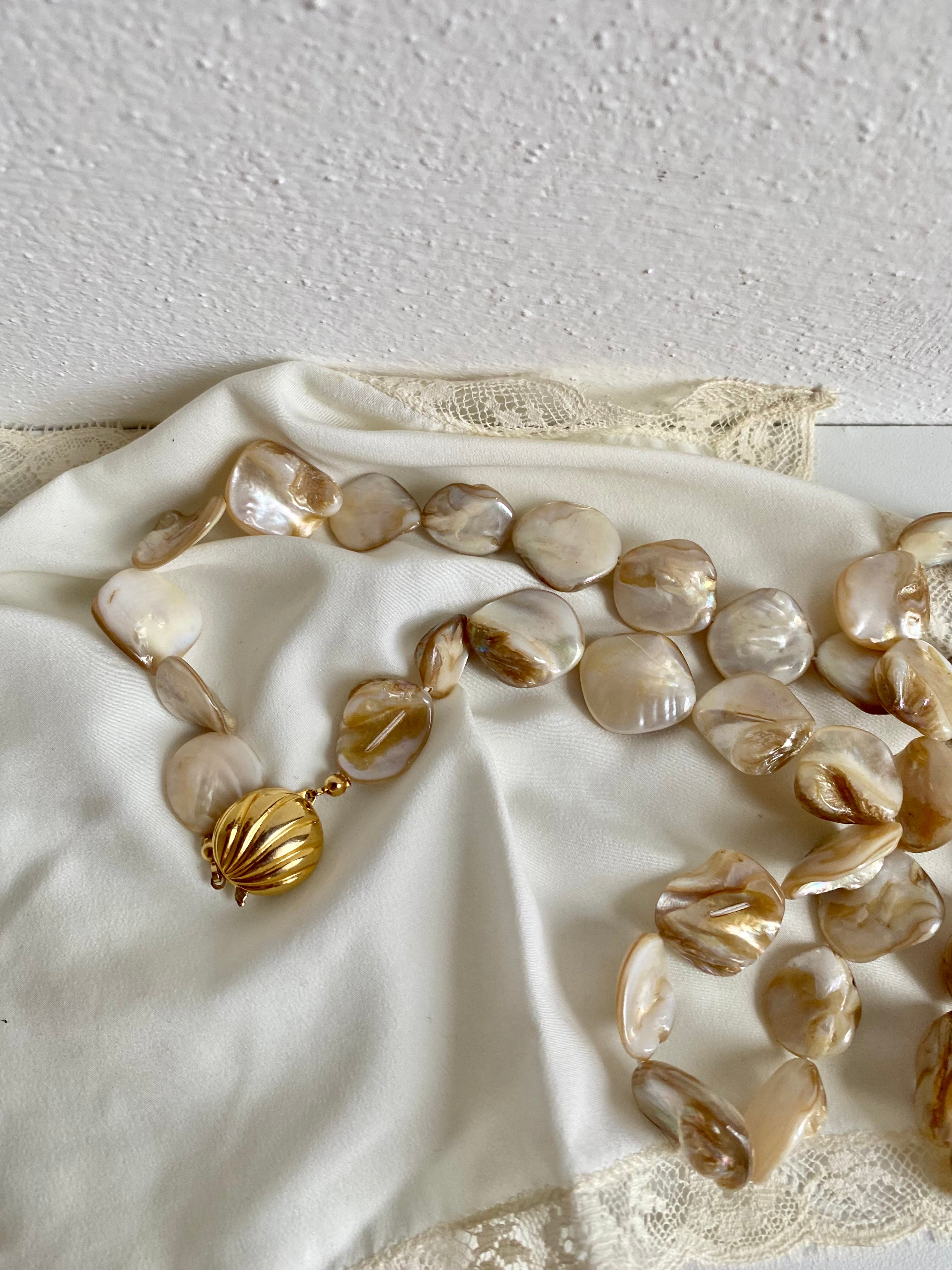 MAREA Parure pure nacre