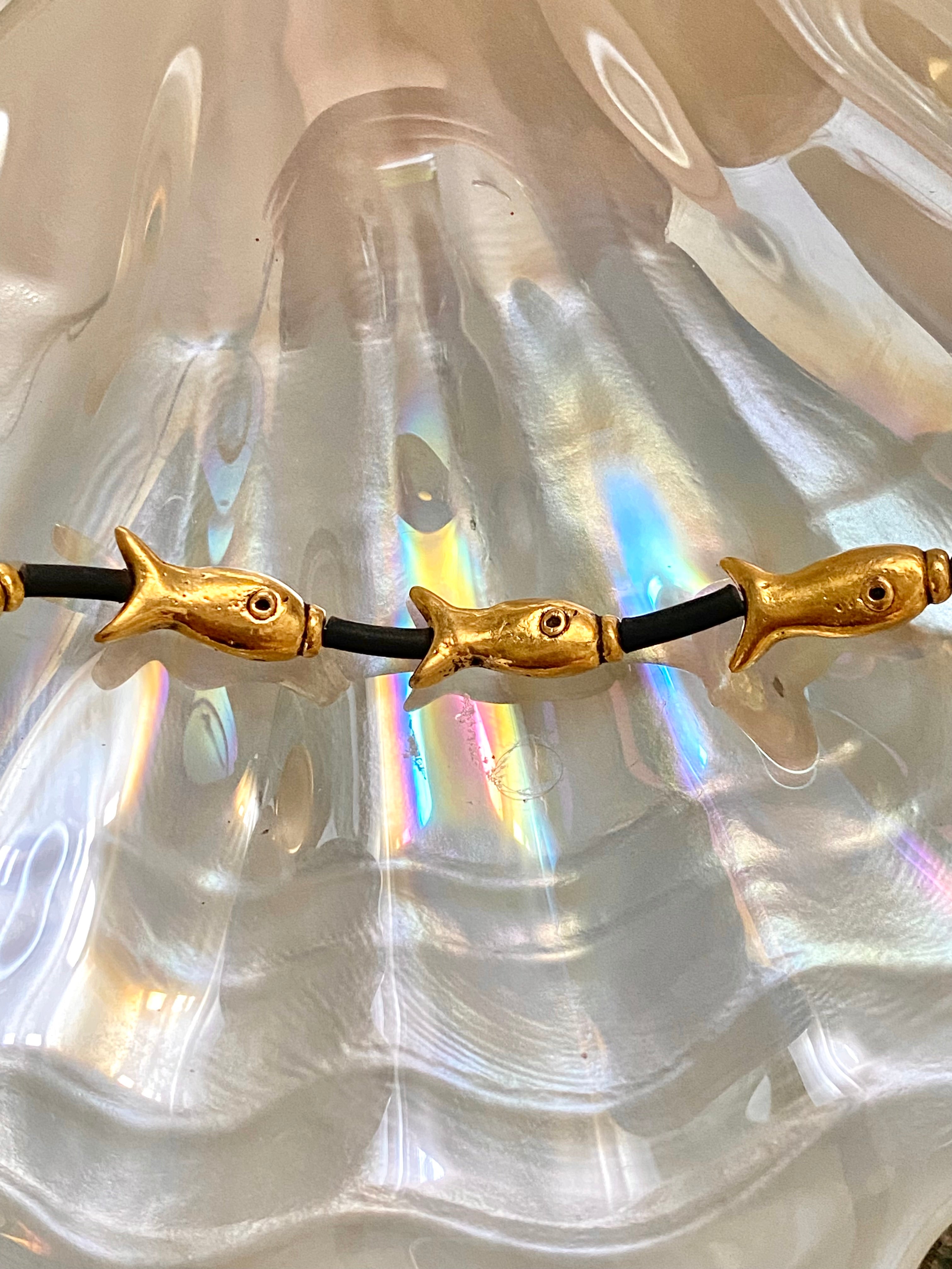 LAGUNA Collana girocollo con pesciolini