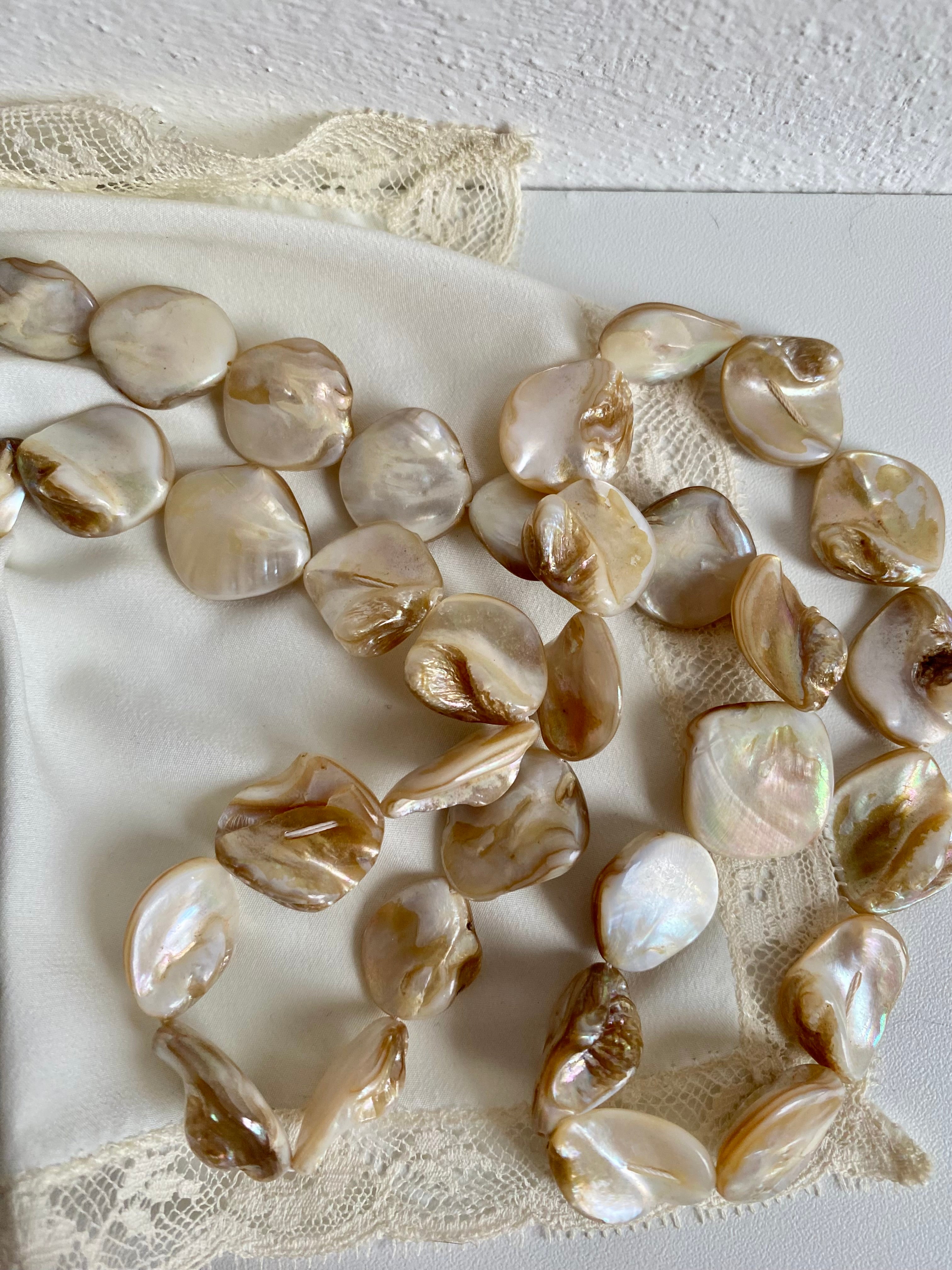 MAREA Parure in pura madreperla