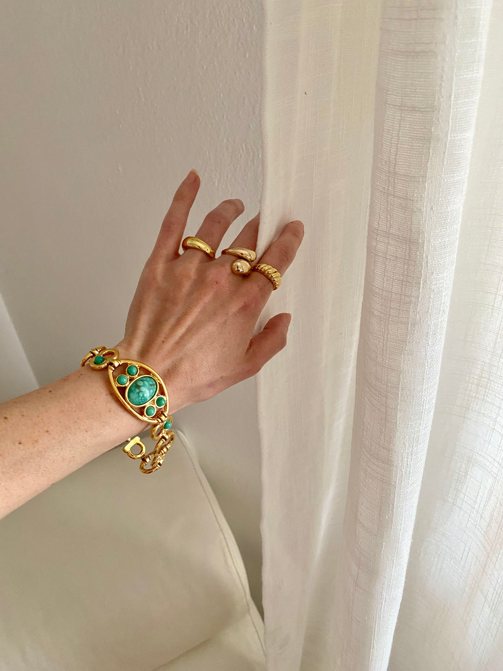 PARTENOPE bracciale smeraldo