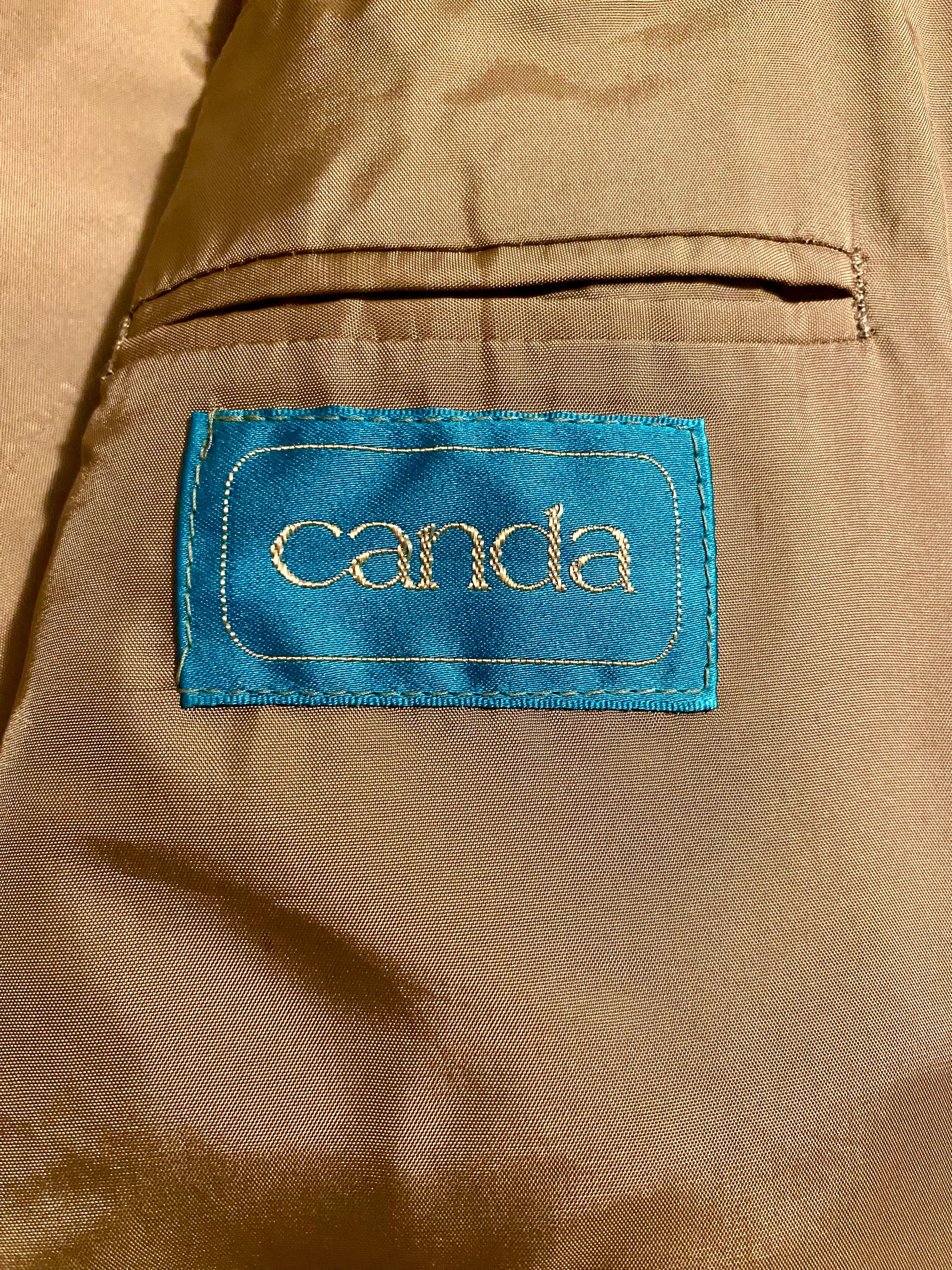 Blazer boxy sabbia in velluto a coste