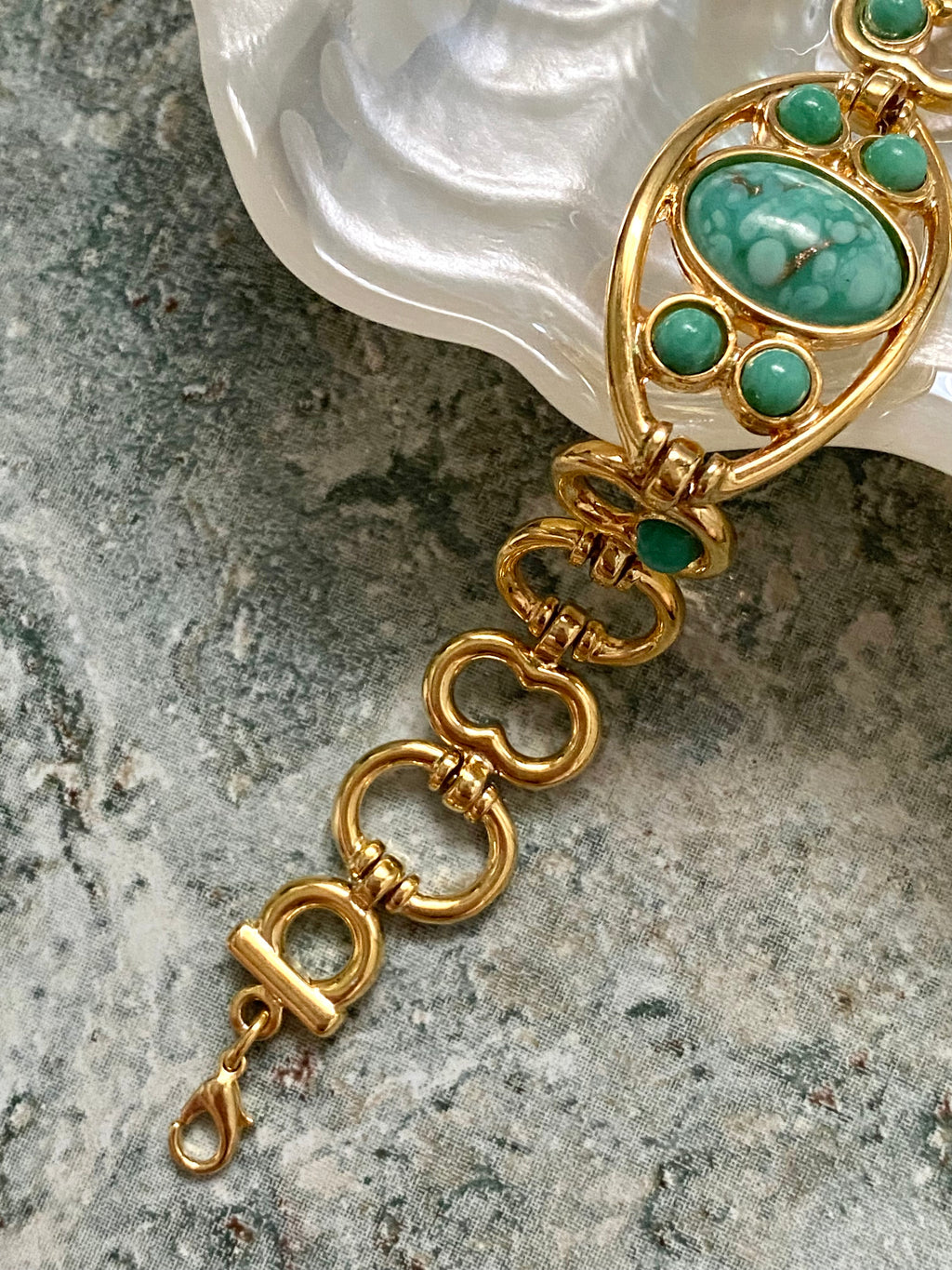 PARTENOPE bracciale smeraldo