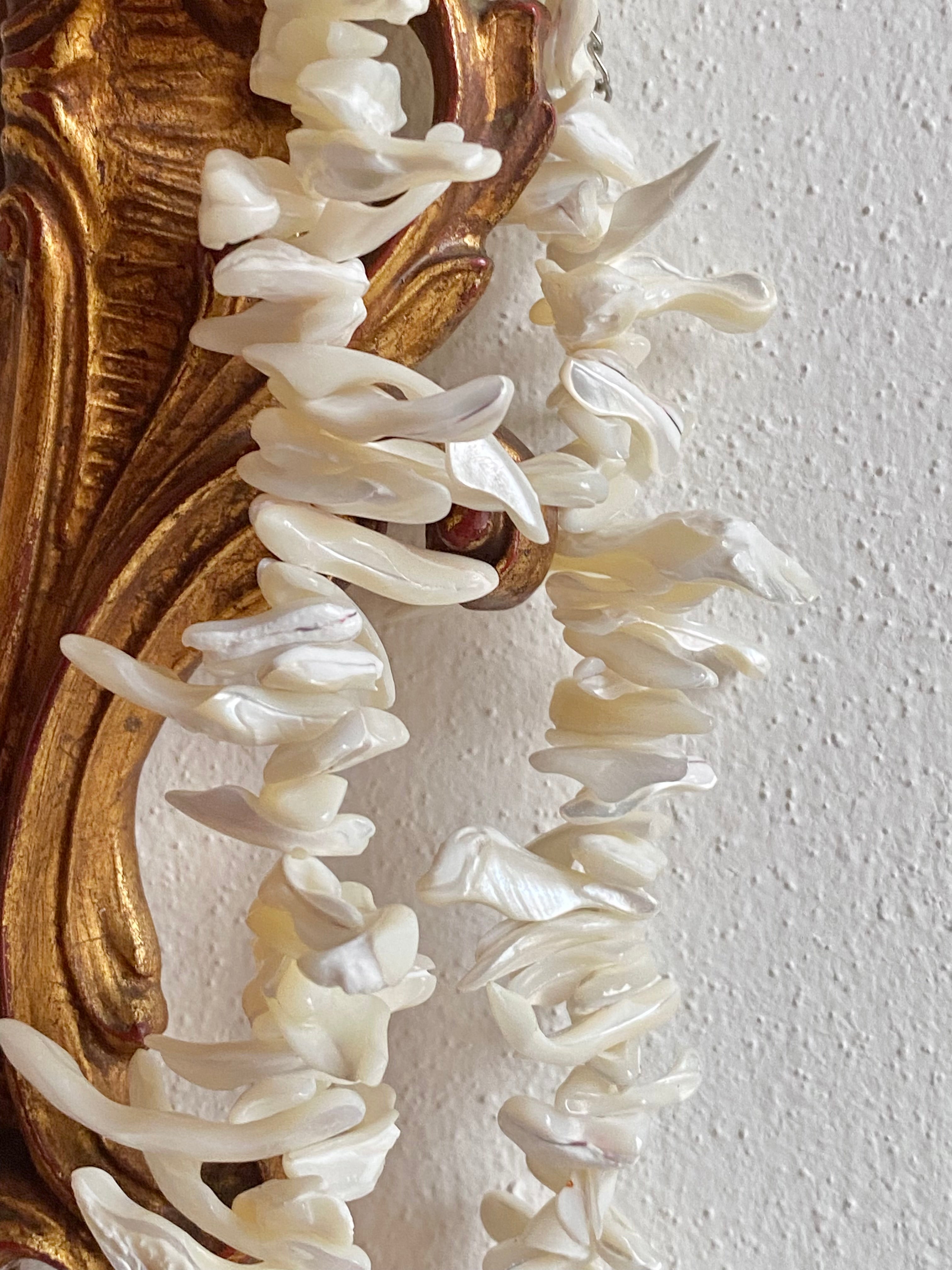 SIRENA Collana girocollo in vere conchiglie