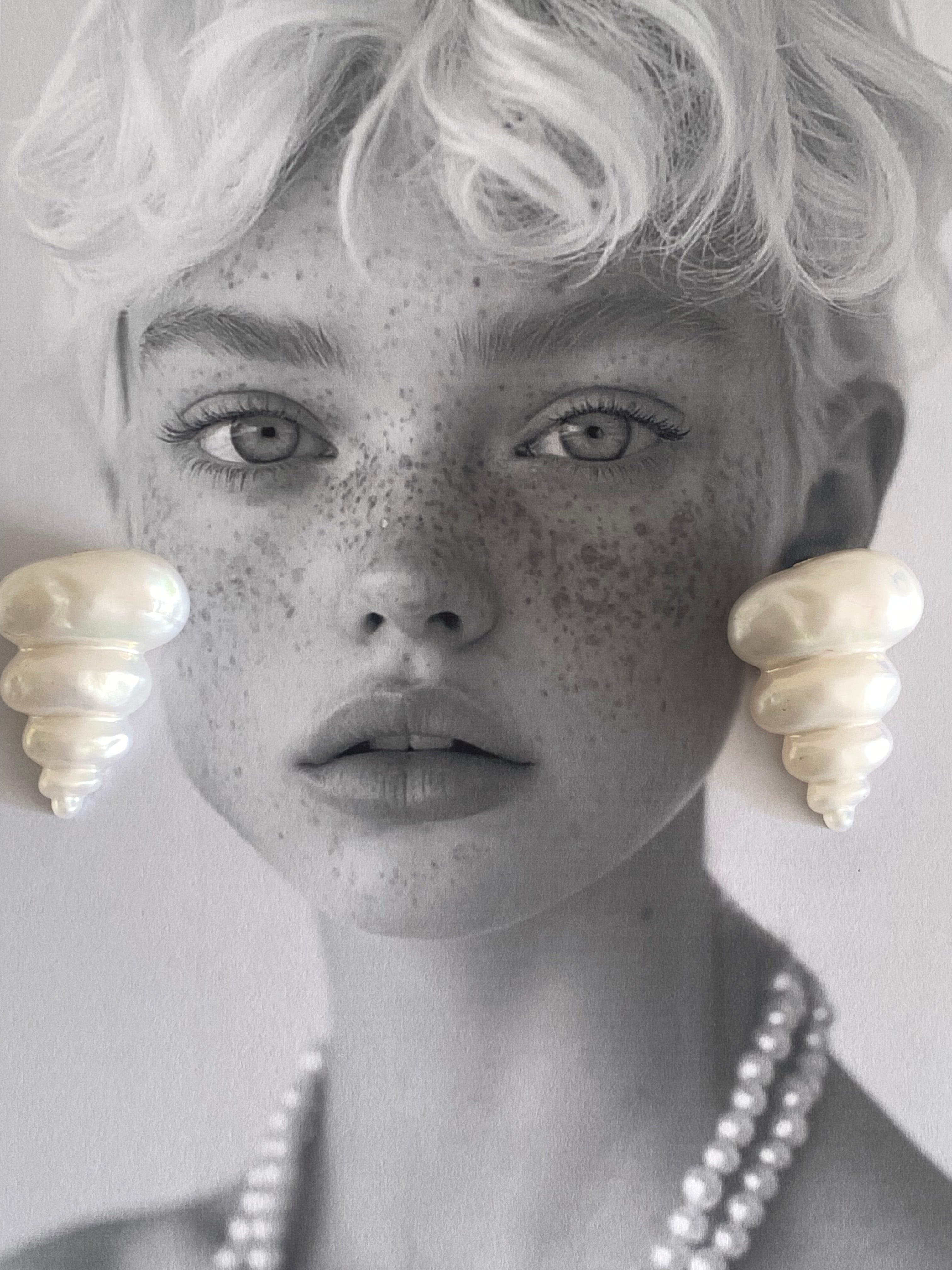 Nausicaa orecchini a conchiglia a clip