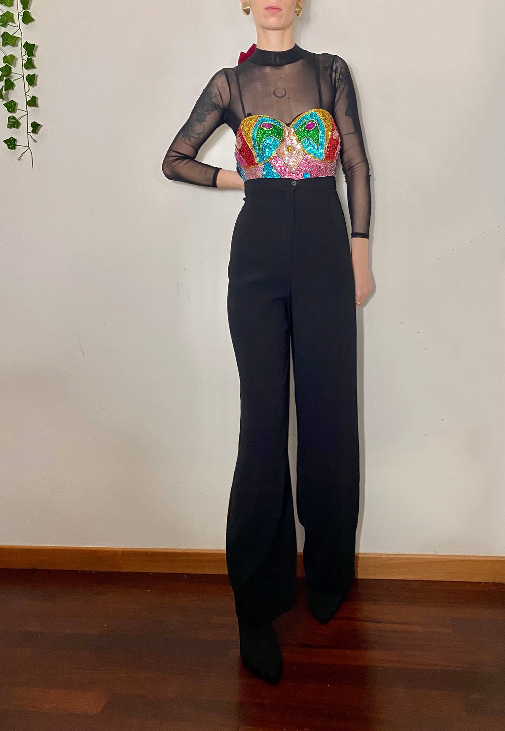 Pantaloni velati eleganti