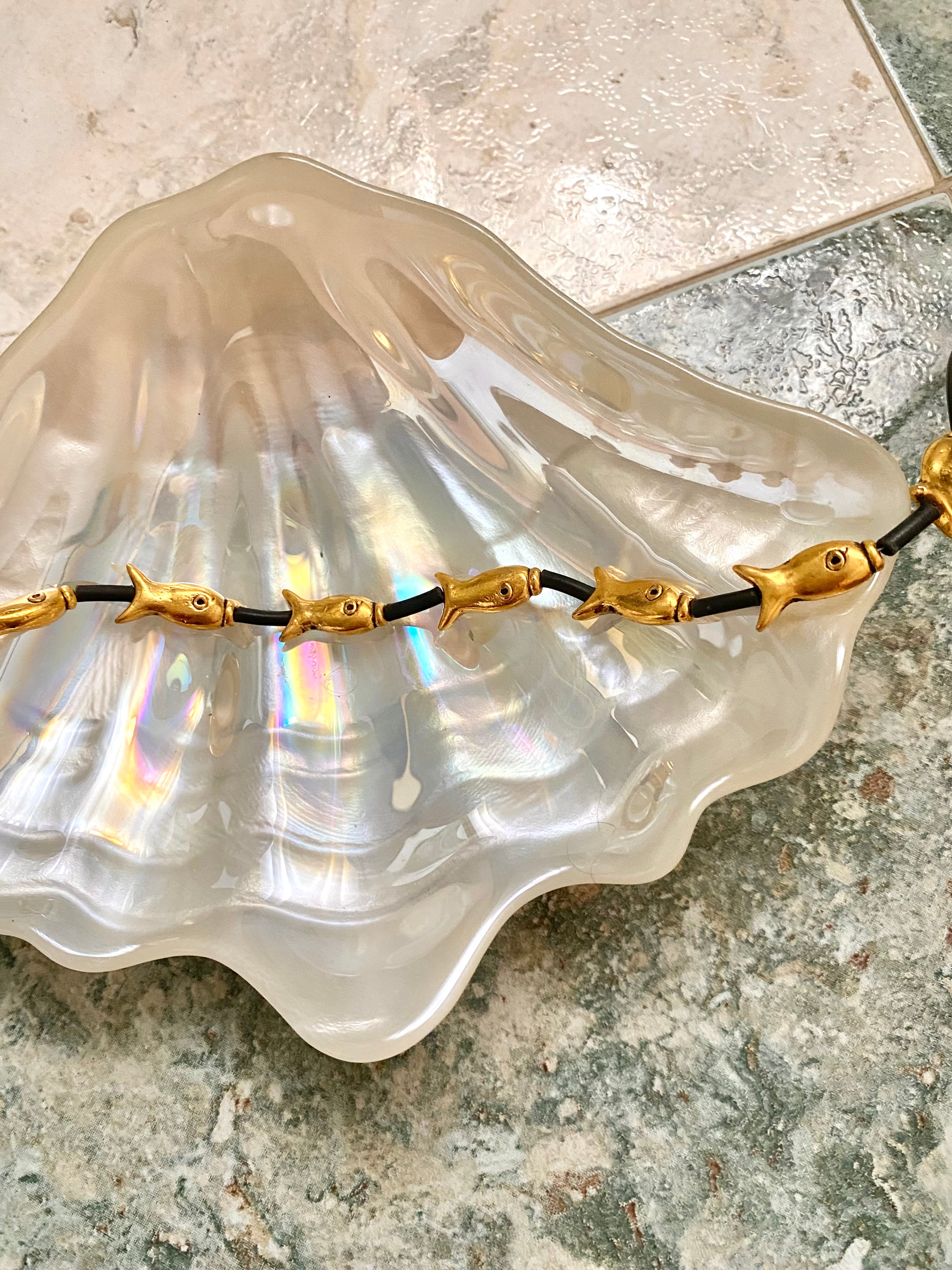 LAGUNA Collana girocollo con pesciolini