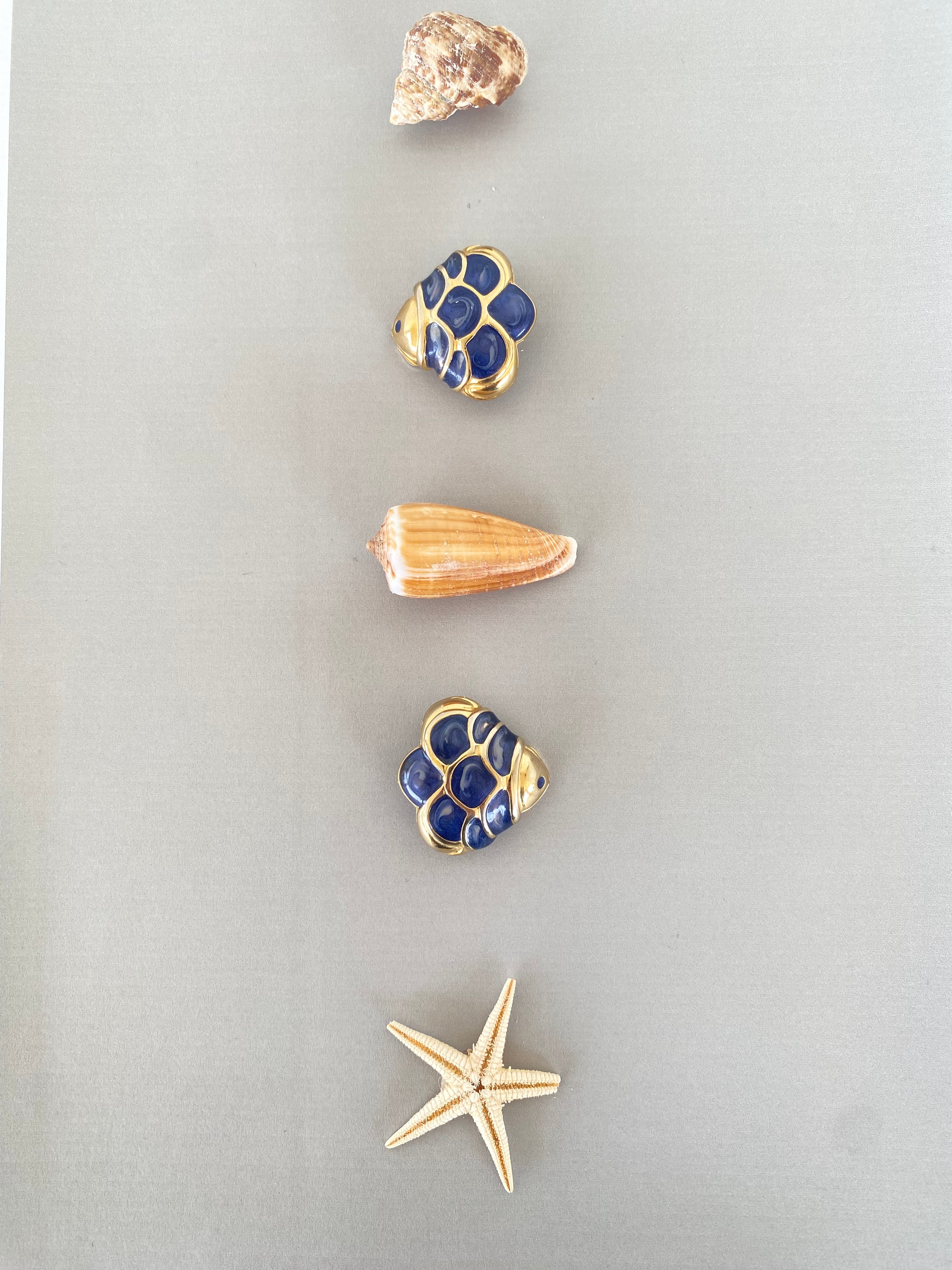 Nerina orecchini marini a clip