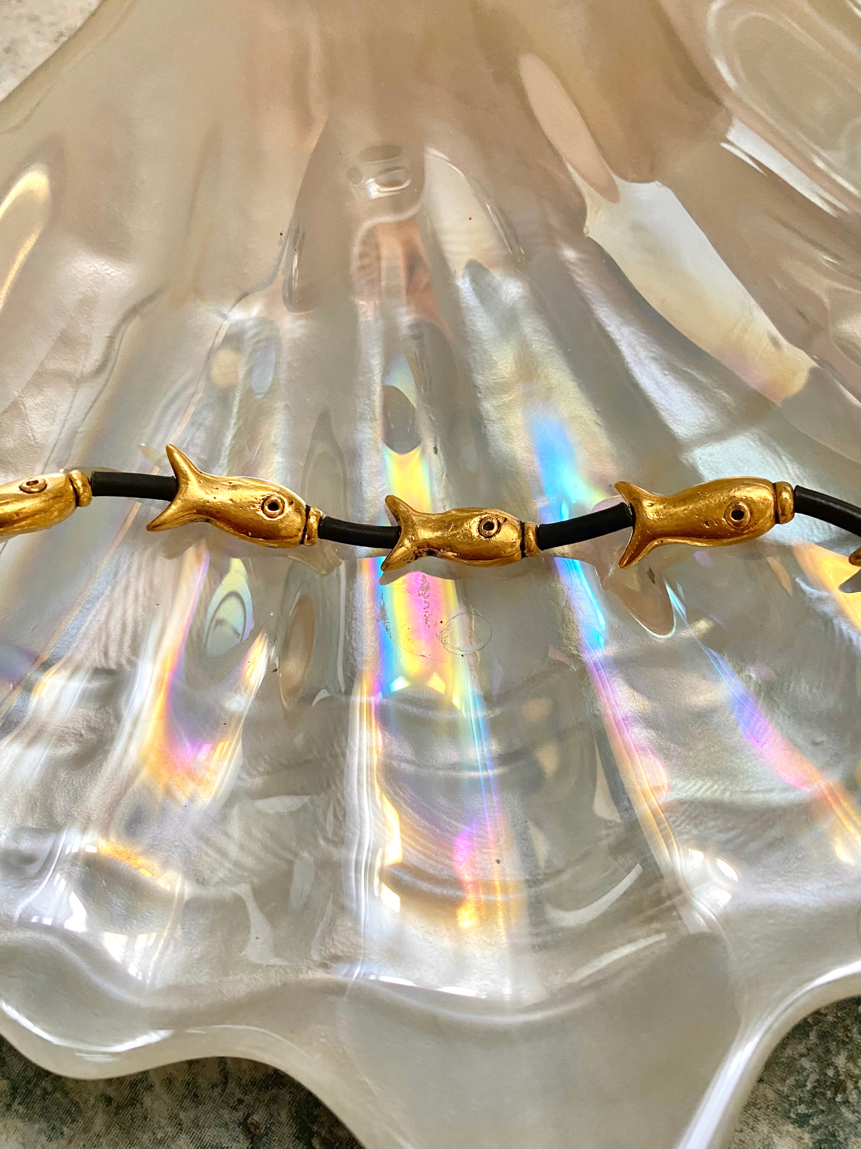 LAGUNA Collana girocollo con pesciolini