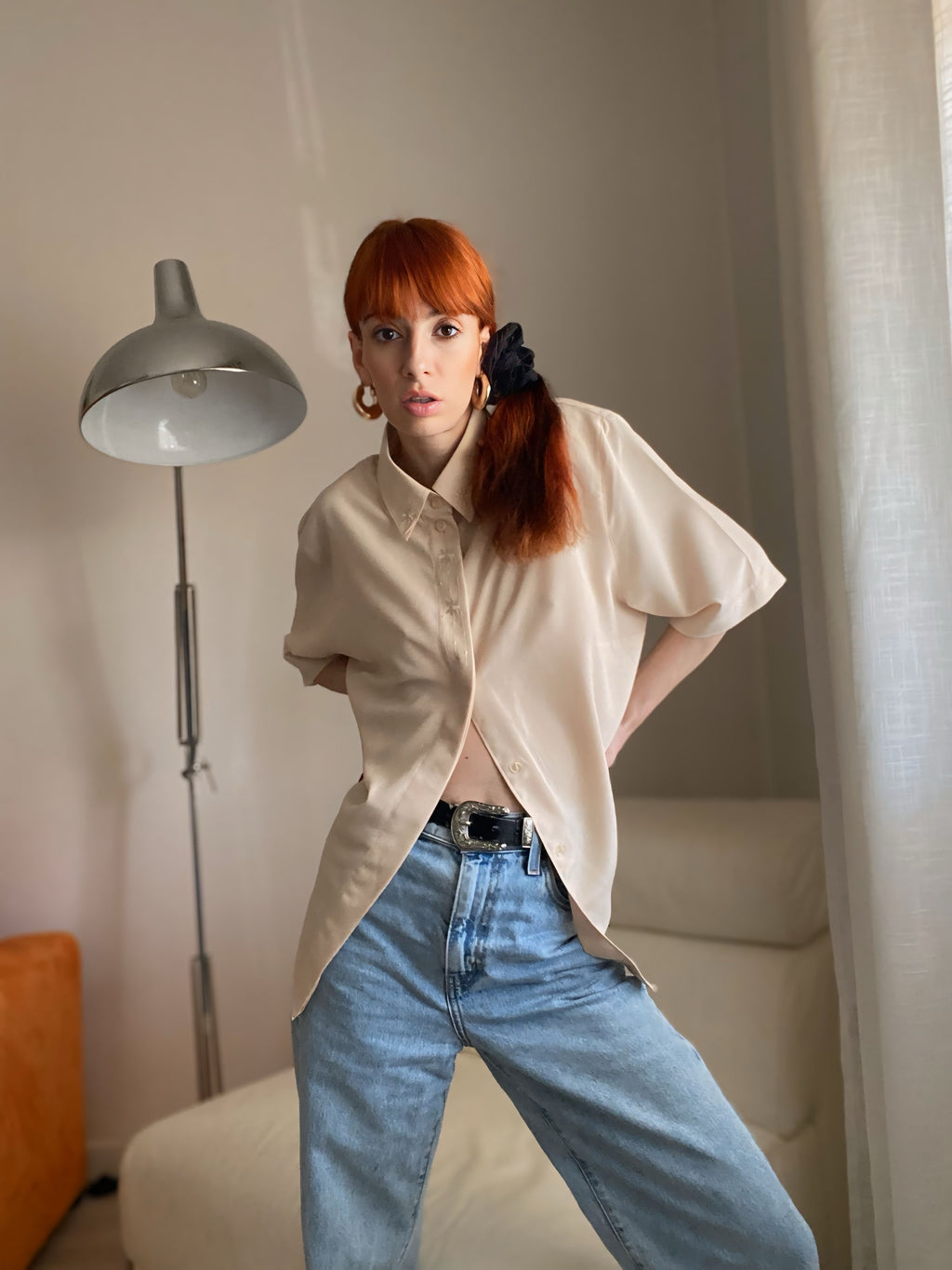 Camicia sabbia