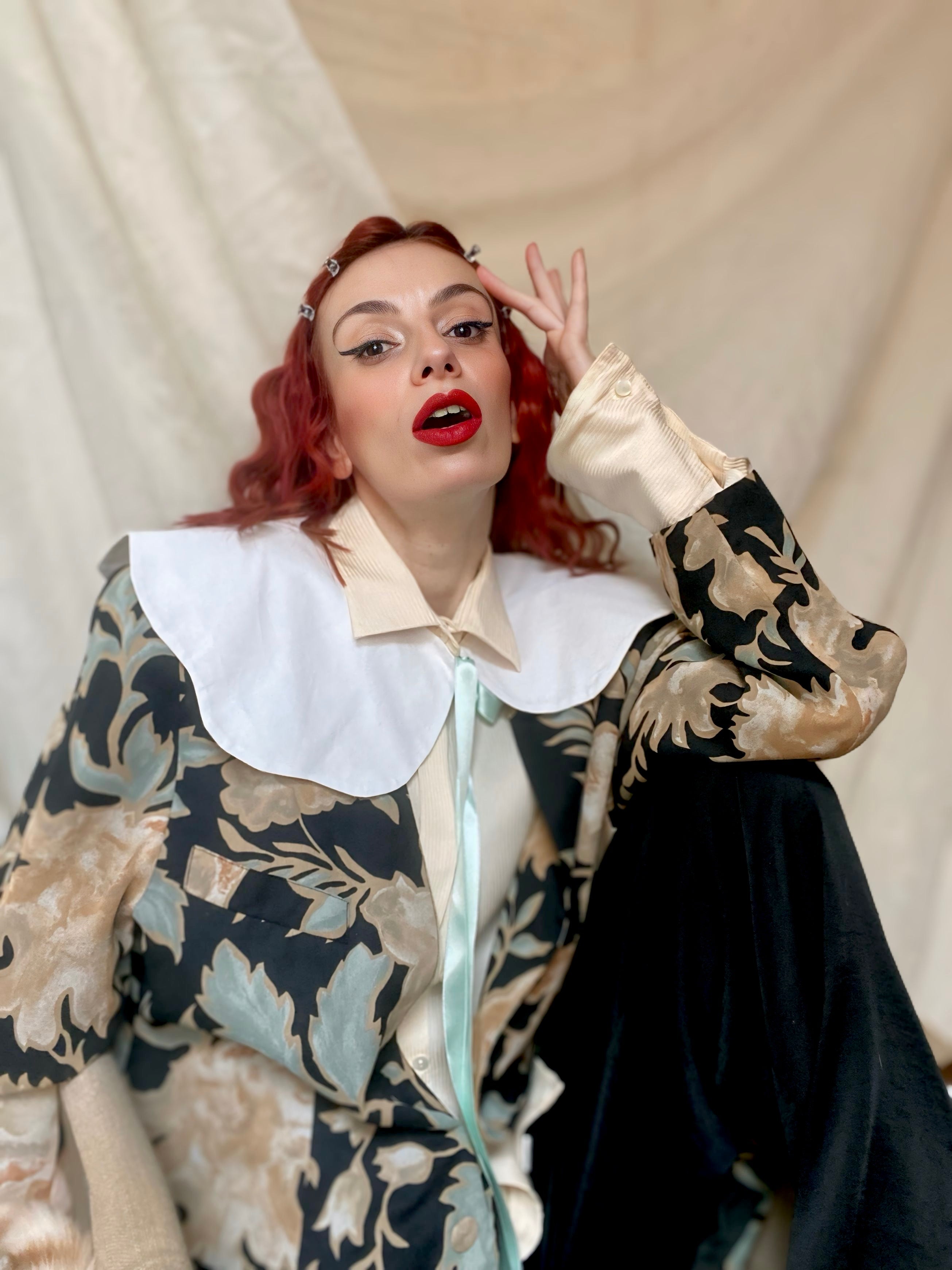 Maxi colletto Peter pan