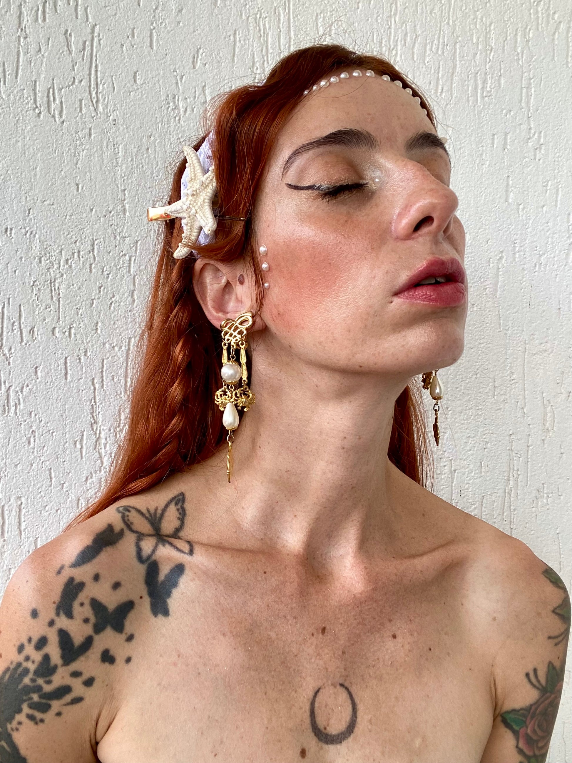 Galatea orecchini pendenti a clip