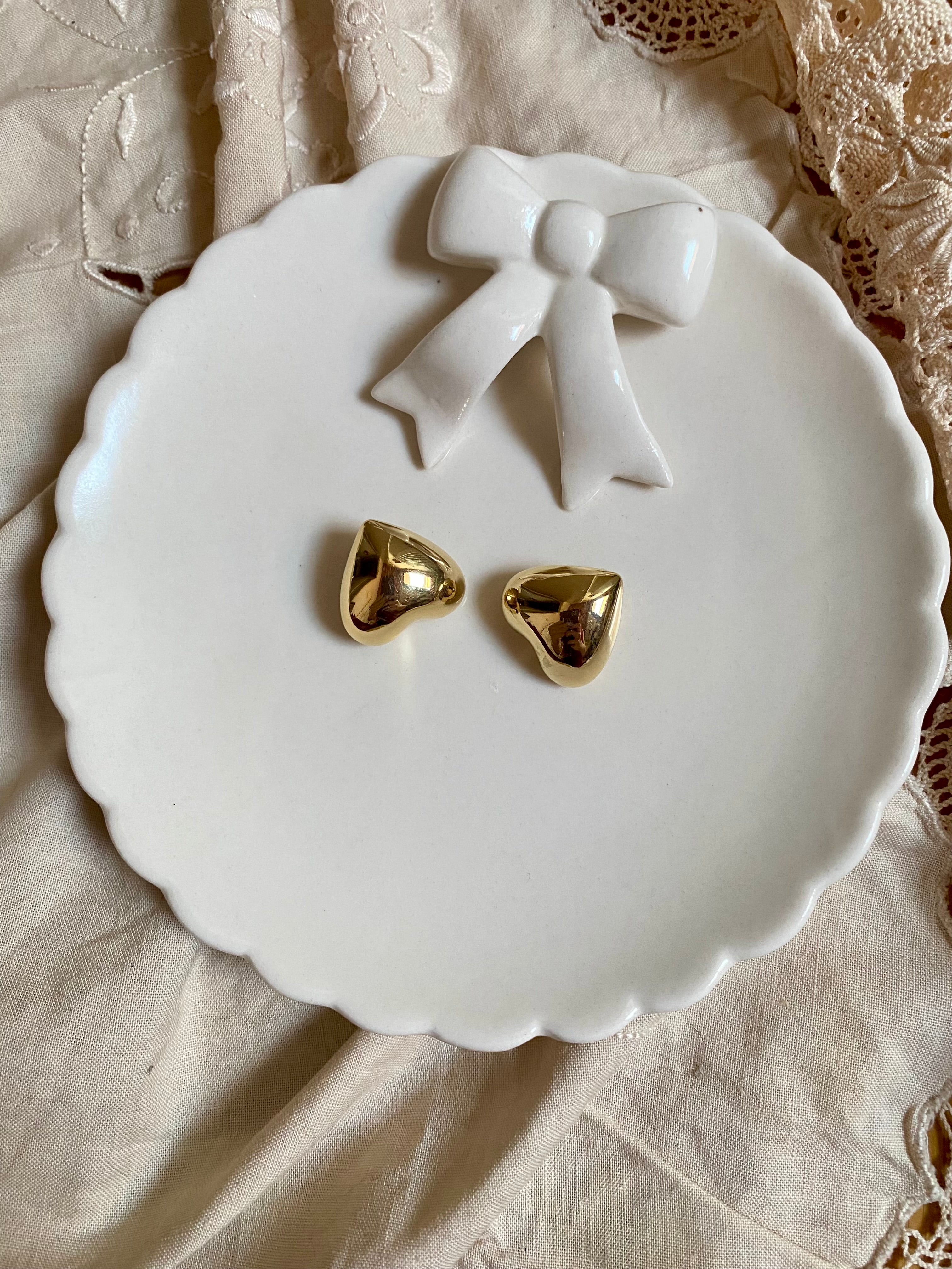 Amore, unico amore orecchini a cuore