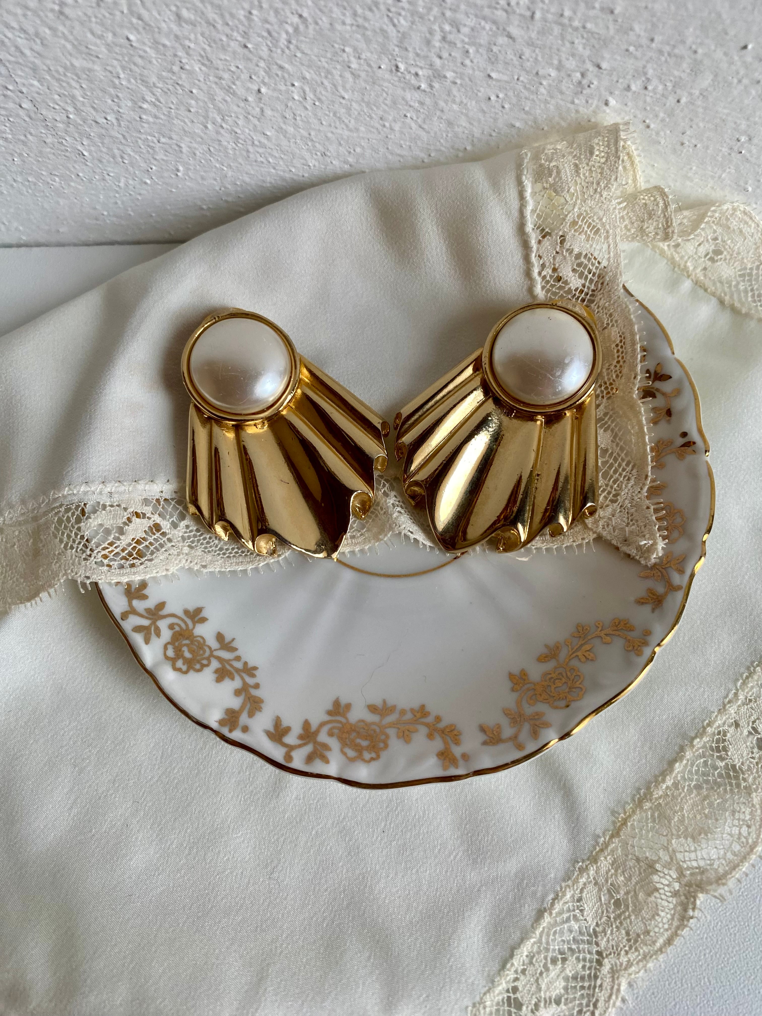 Boucles d'oreilles clips FAN