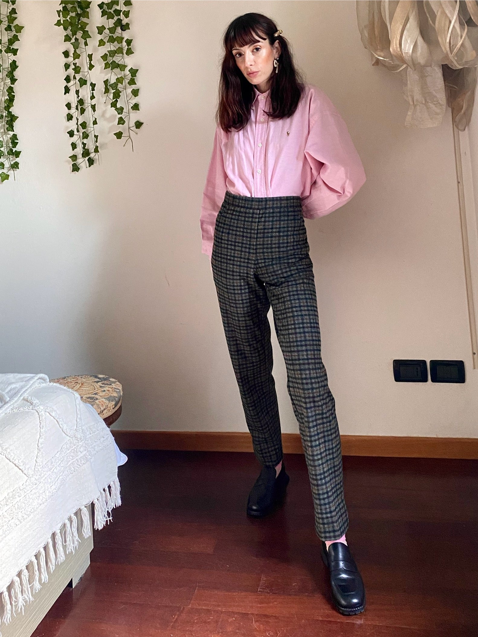 Carla Ferroni Pantalon Vichy