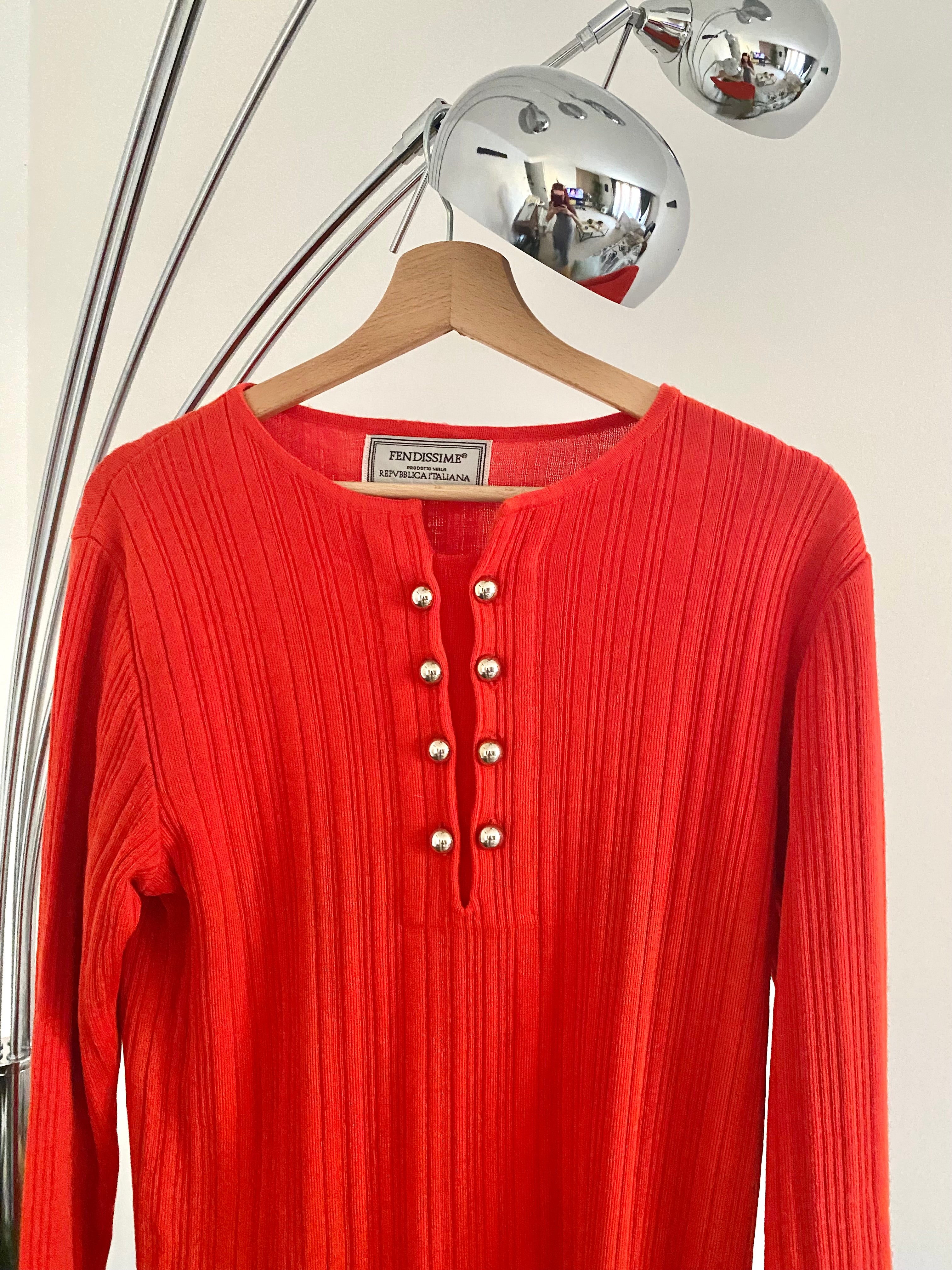 Abito Fendissime corallo